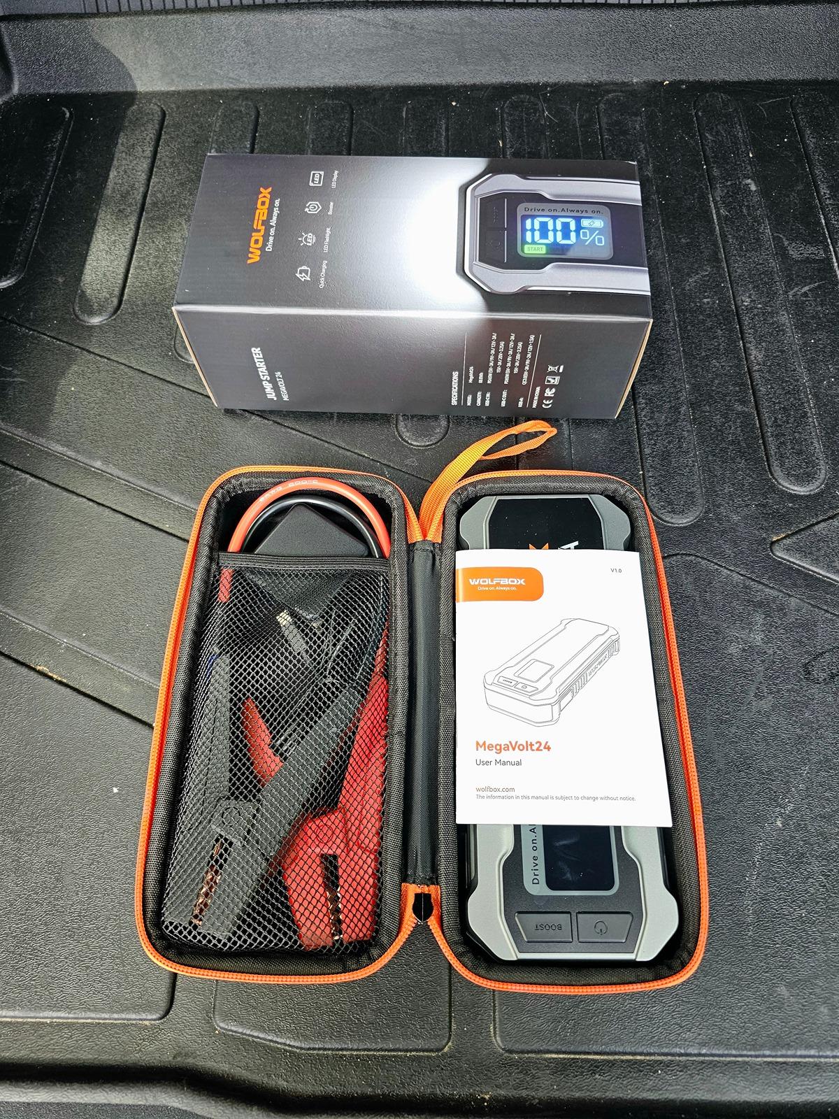 Ford Bronco WOLFBOX Jump Starter Review 20240513_113042