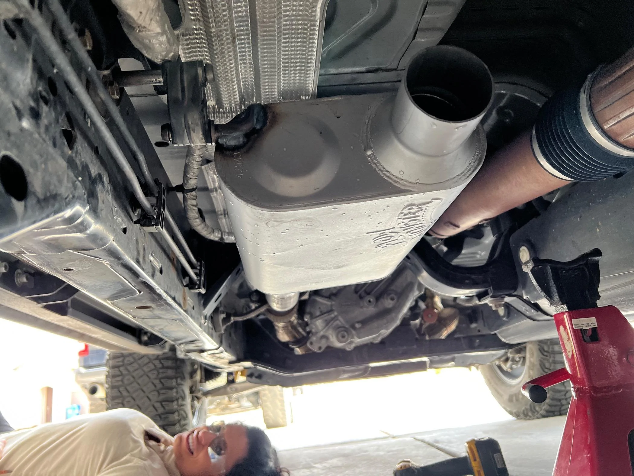 Ford Bronco Rear Winch Installed IMG_5103
