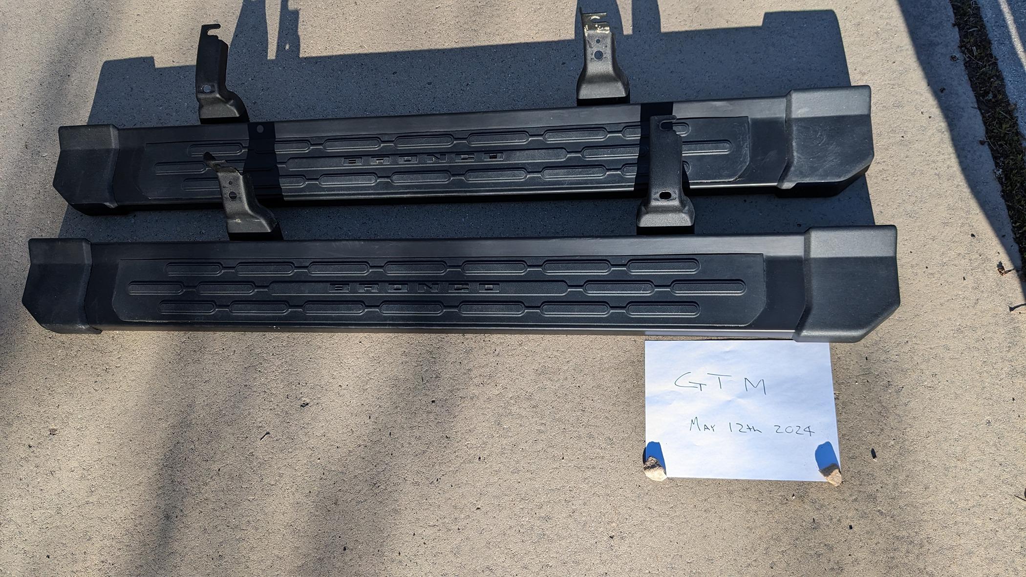 Ford Bronco Bronco Running Board Side Steps - 2dr PXL_20240513_002629074