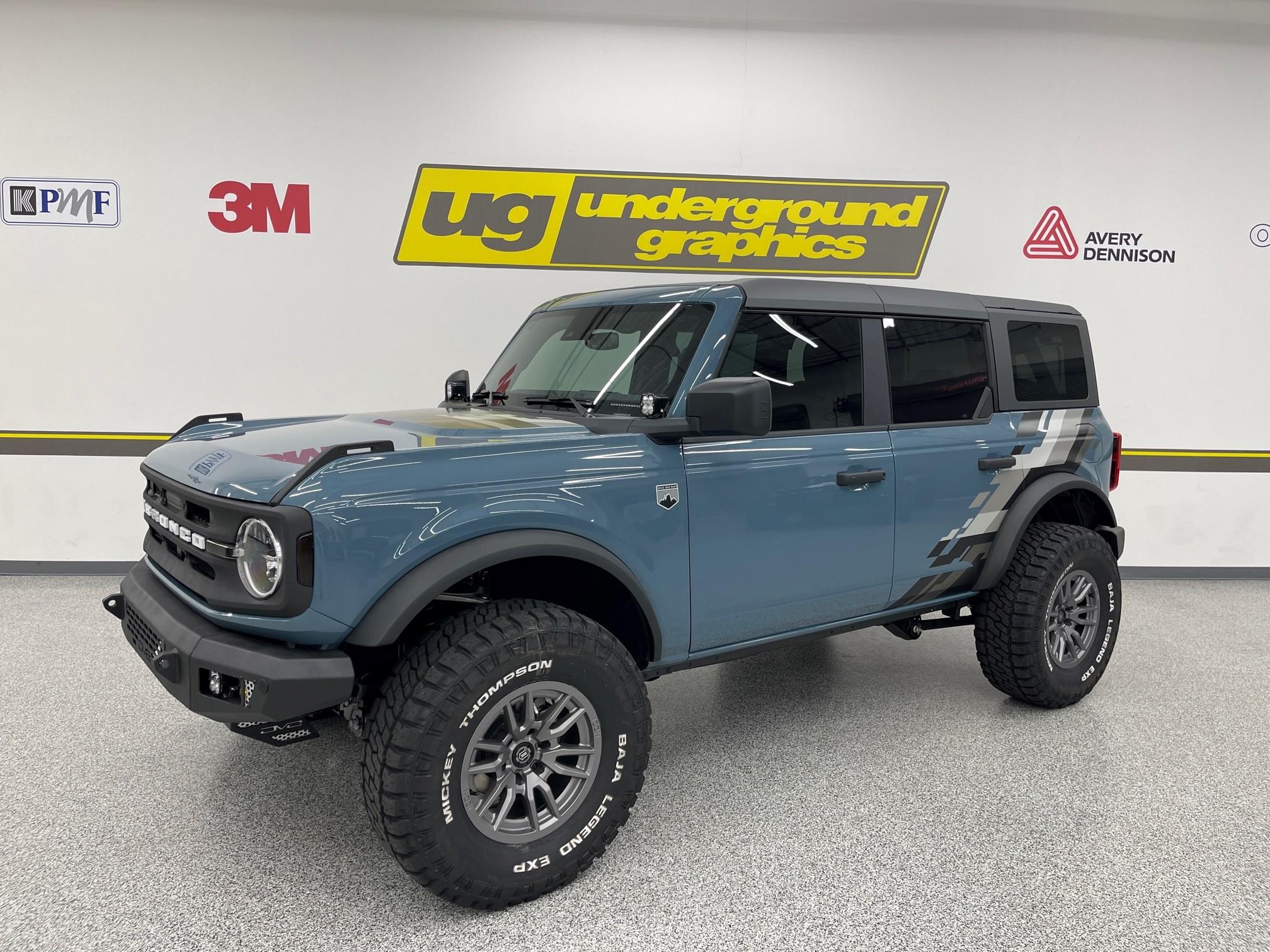 Ford Bronco Bronco Braptor Graphics Decal Kit (2 DR and 4DR) + 🆕 Update Jammers Braptor 01