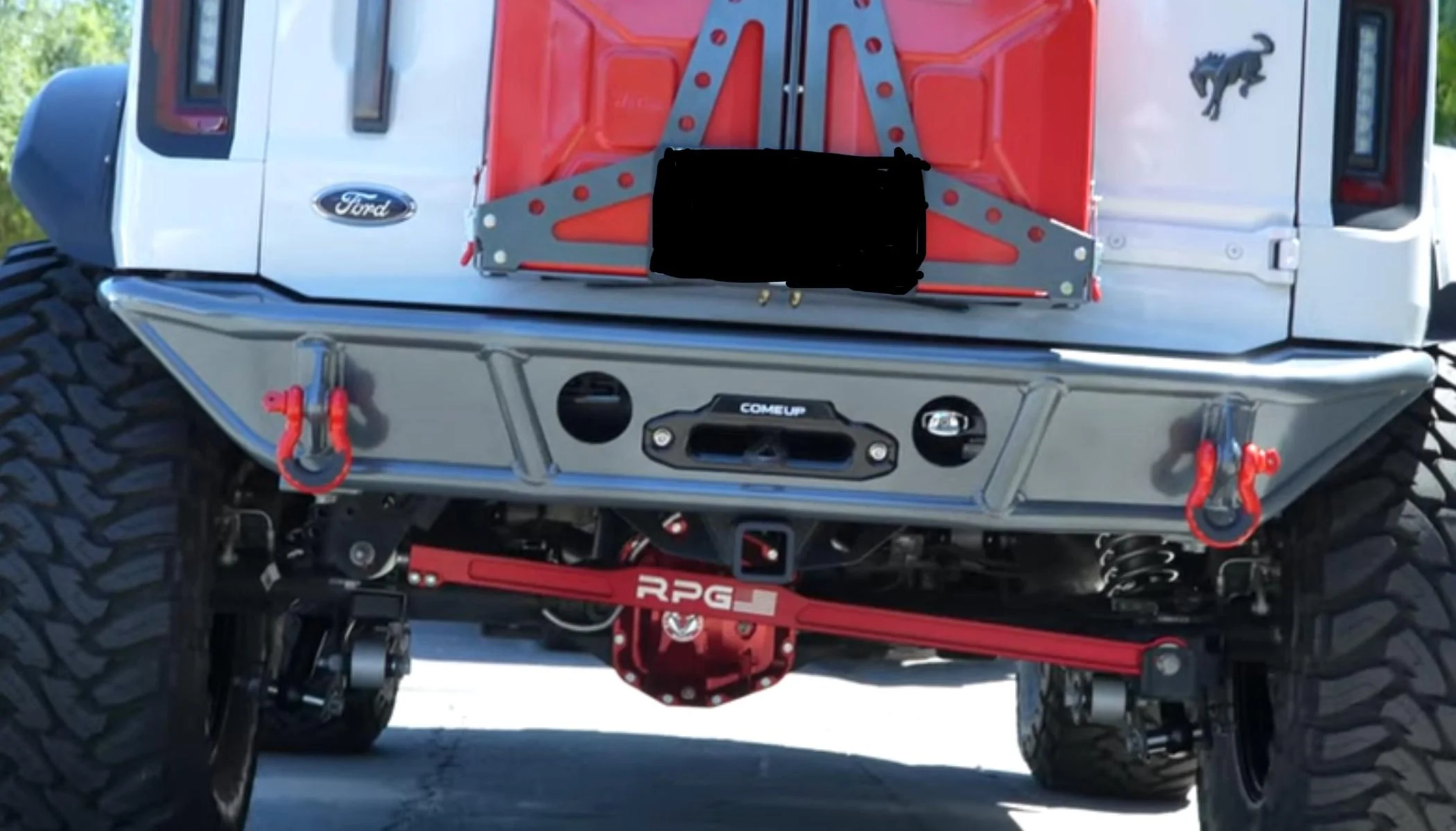 Ford Bronco Rear Winch Installed IMG_0338