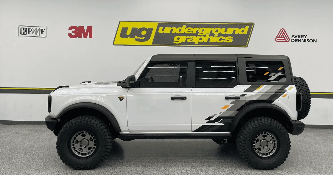 Ford Bronco Bronco Braptor Graphics Decal Kit (2 DR and 4DR) + 🆕 Update braptor