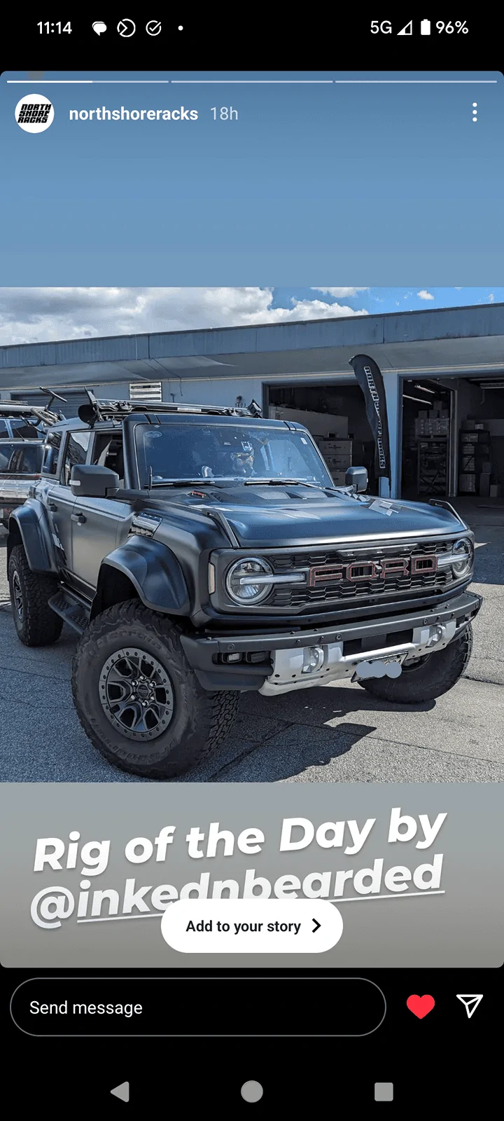 Ford Bronco What did you do TO / WITH your Bronco today? 👨🏻‍🔧🧰🚿🛠 Screenshot_20240514-111442