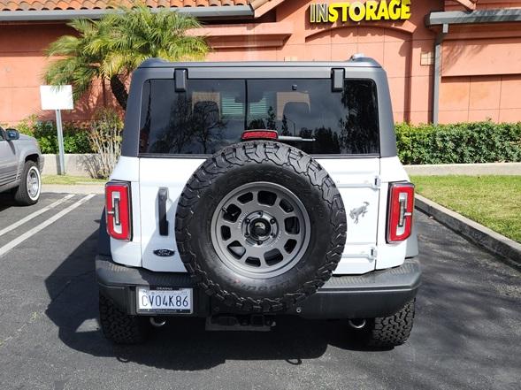 Ford Bronco New Falken AT4W 35/11.5 17 tires BFG KO2 285 - 75 17 spare