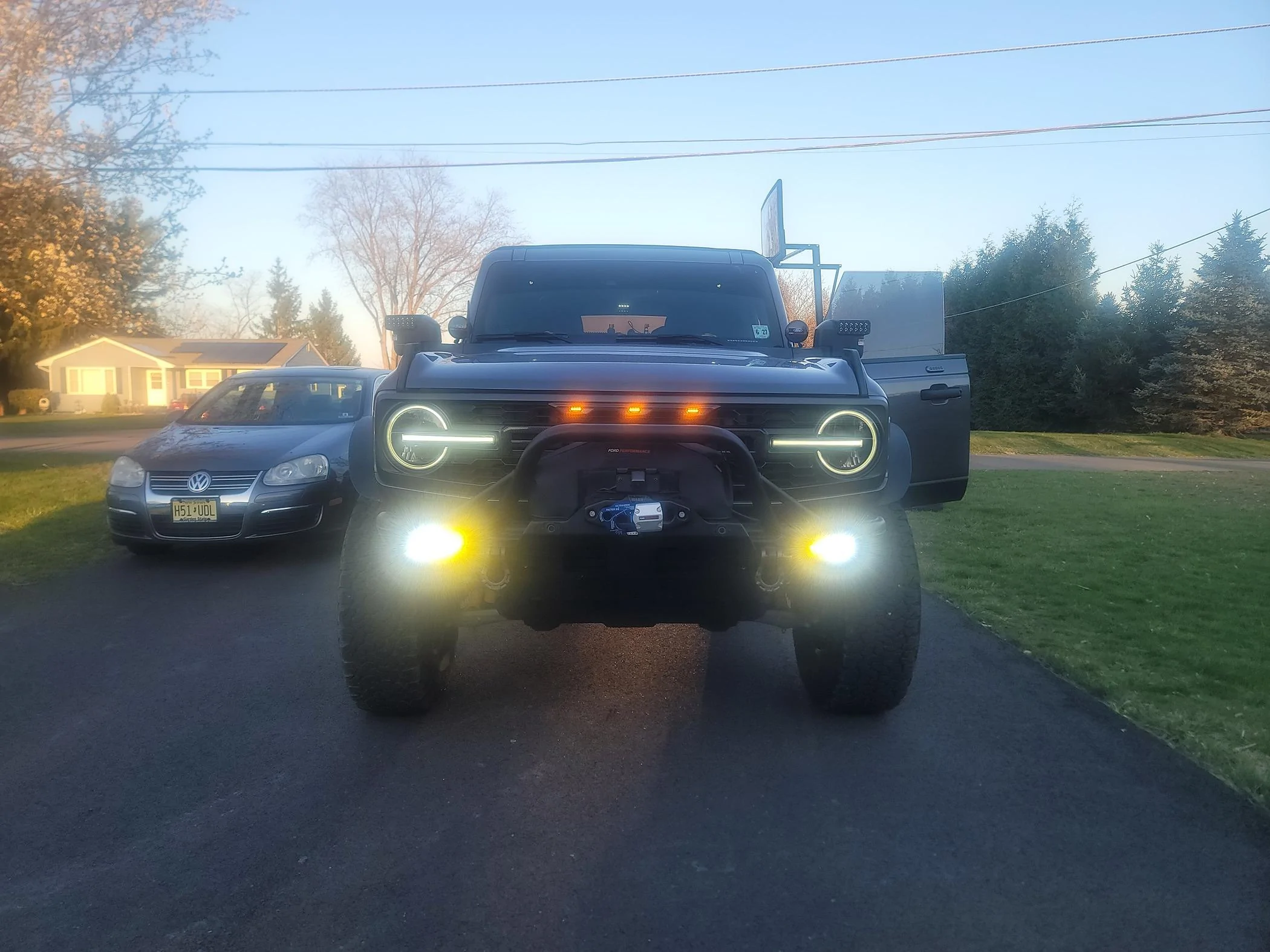Ford Bronco Anyone relocated camera for winch mounting? 20240329_185202