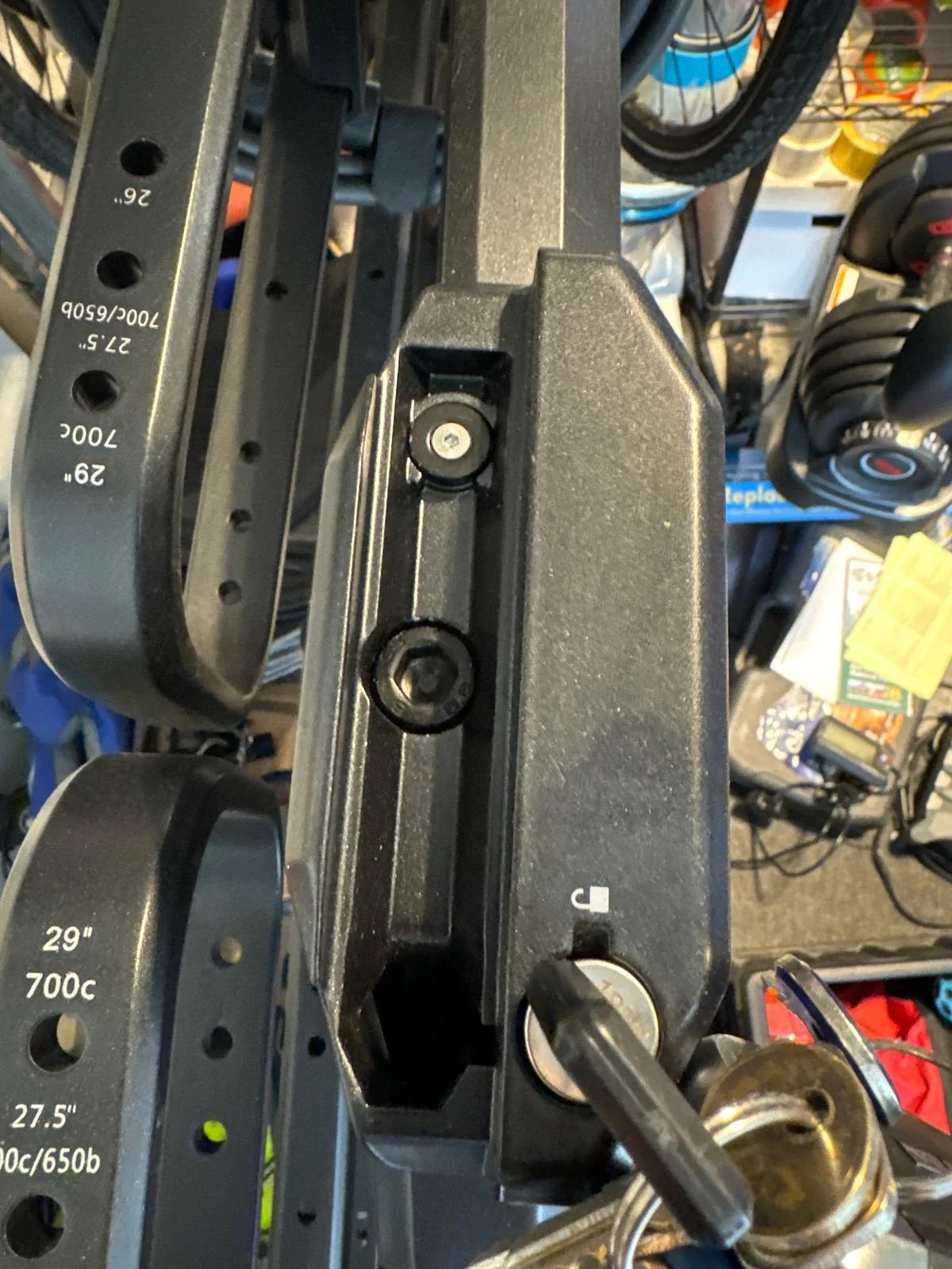 Ford Bronco Kuat Transfer - How do you remove rack from hitch? imag