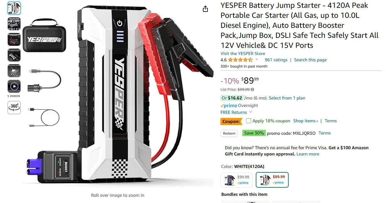 Ford Bronco WOLFBOX Jump Starter Review Untitled