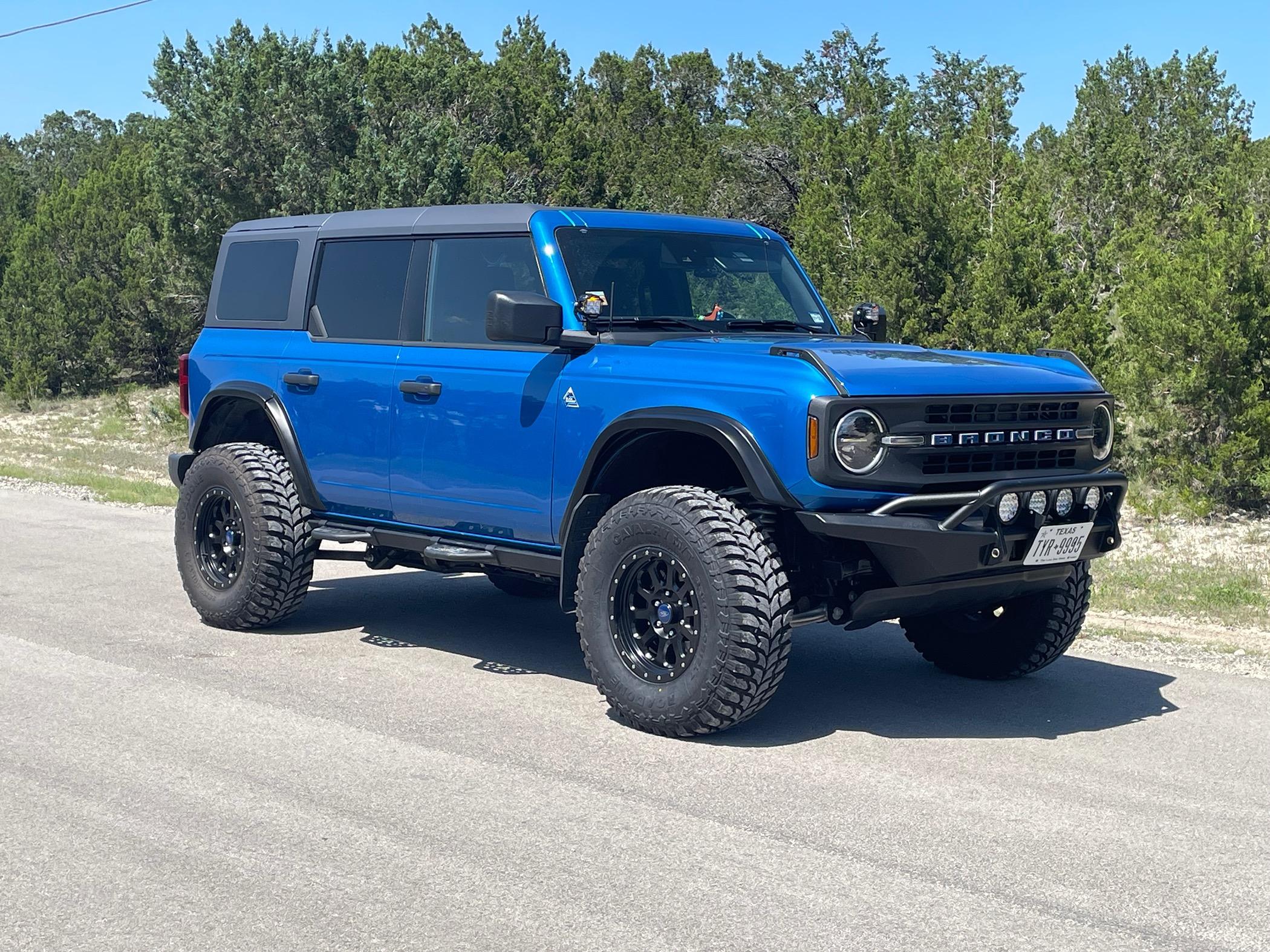 Ford Bronco KBD Body Kits fender flares installed pics IMG_0642