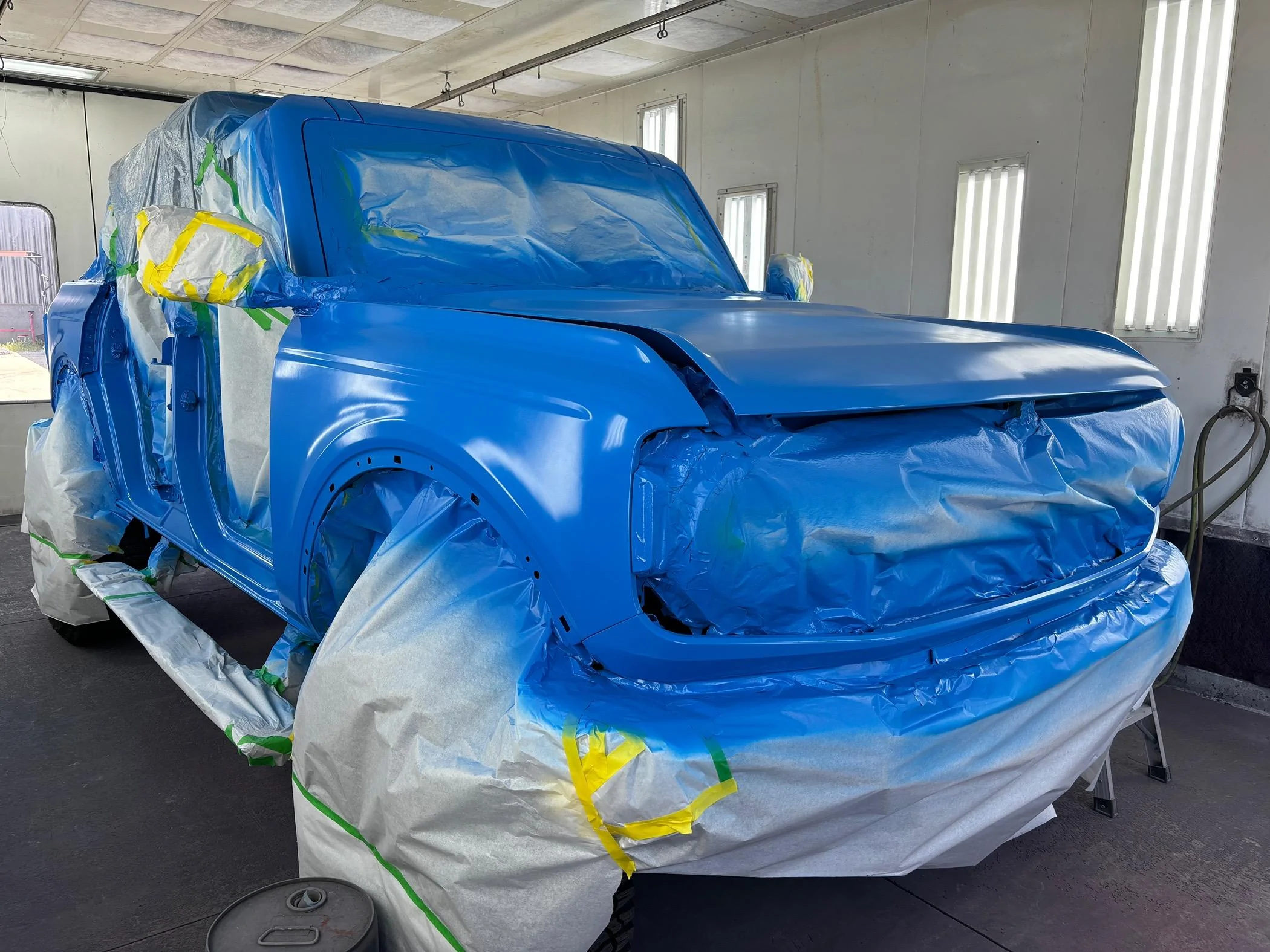 Ford Bronco Finally finished my Grabber Blue Bronco custom repaint! 😁 IMG_0200