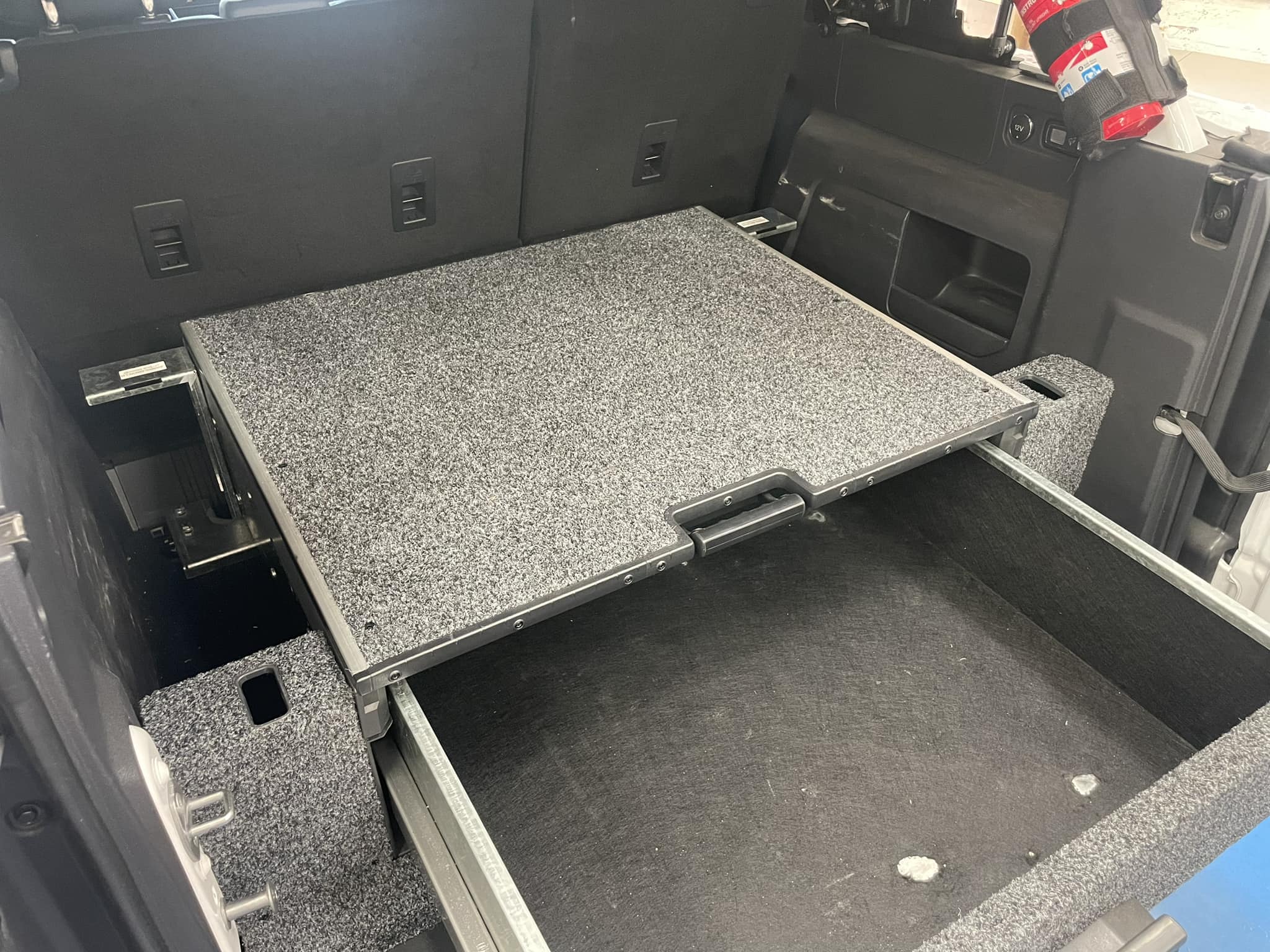 Ford Bronco FS: ARB Roller Drawer Kit Storage System with Roller Top for 2021+ Ford Bronco storage4