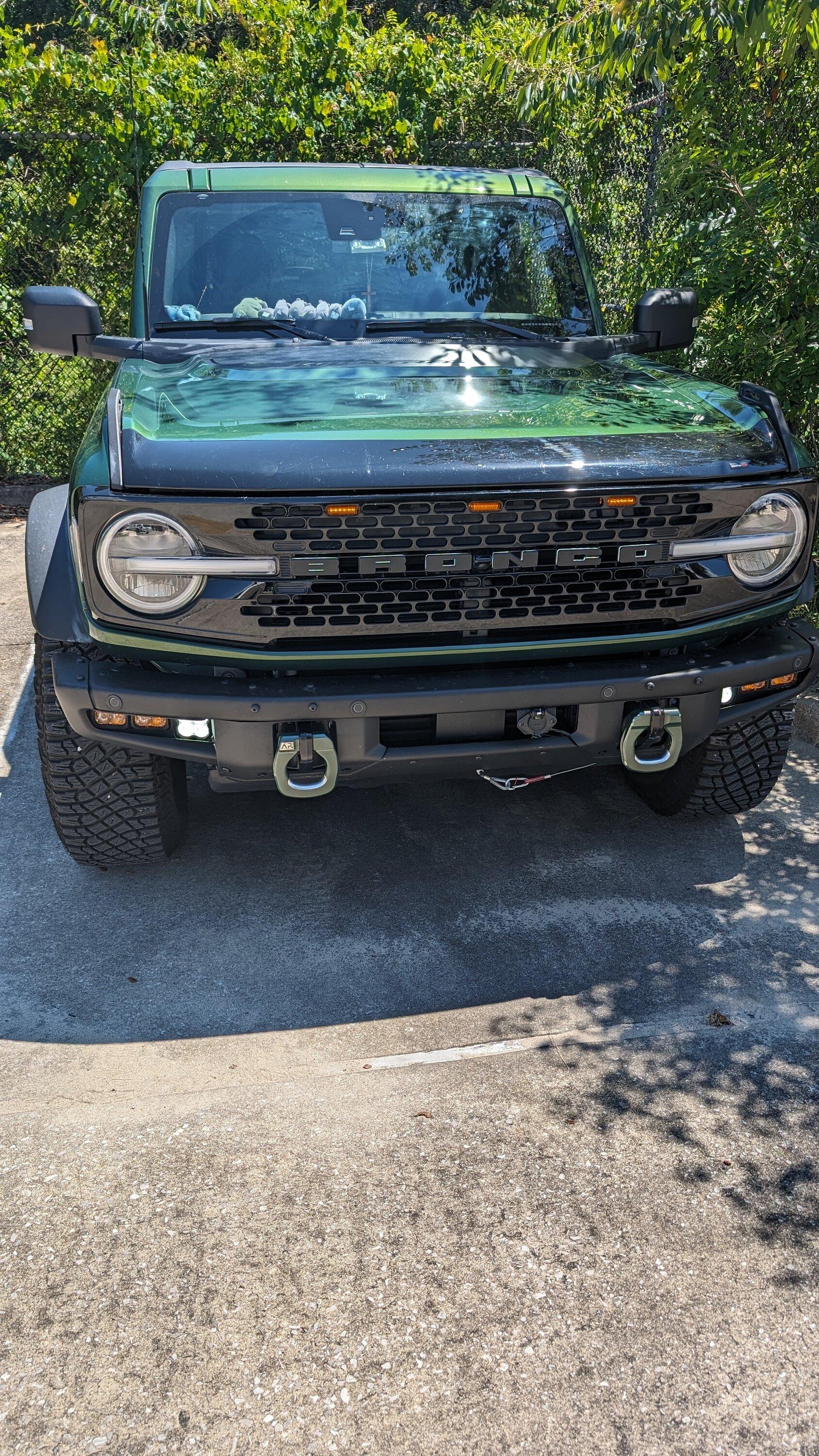Ford Bronco Ready Brute Elite II flat tow setup PXL_20240521_190544480