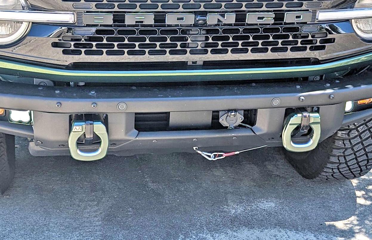 Ford Bronco Ready Brute Elite II flat tow setup PXL_20240521_190544480