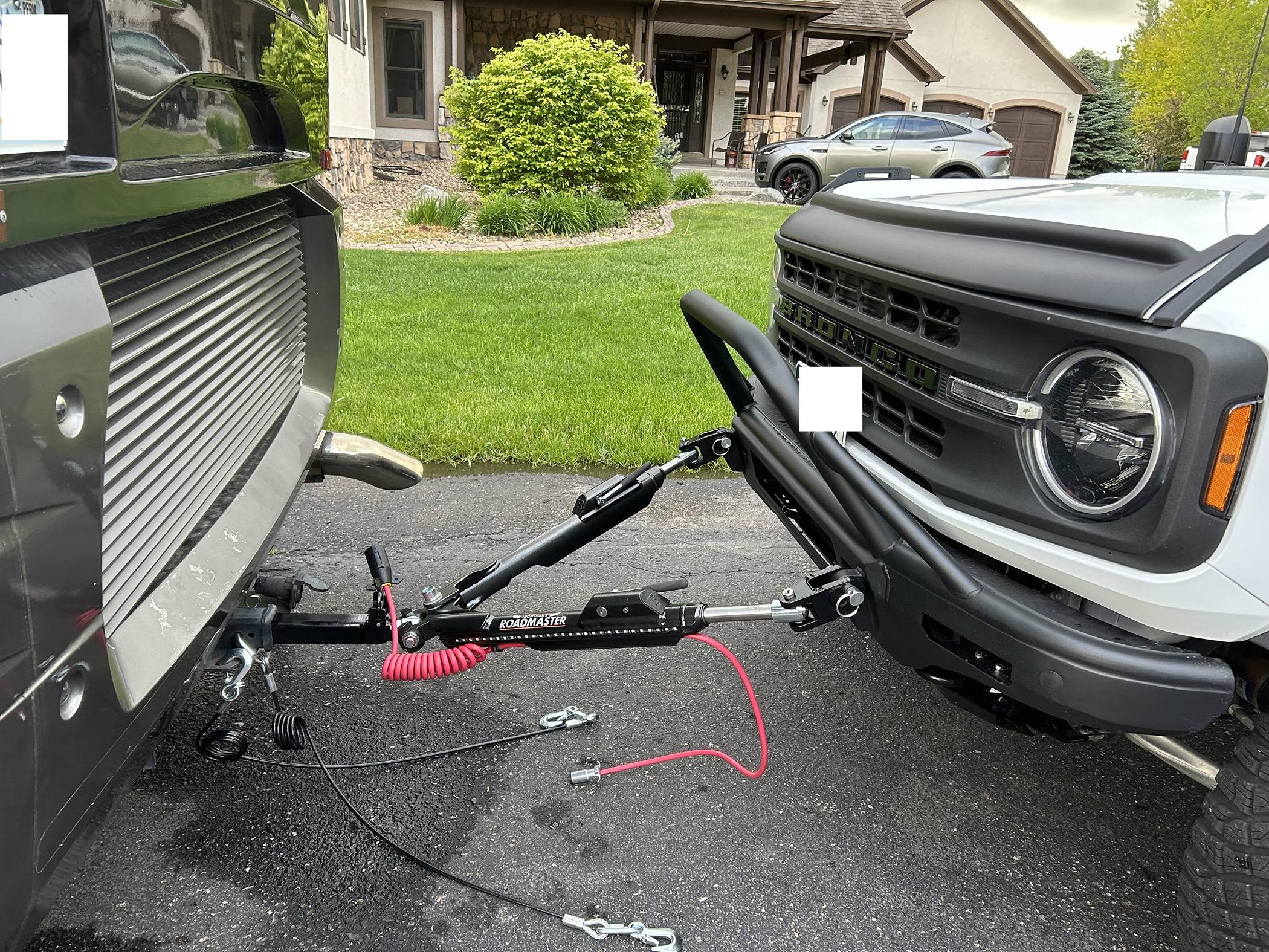 Ford Bronco Pics: Roadmaster Flat Towing Fits OOTB Flat tow 2