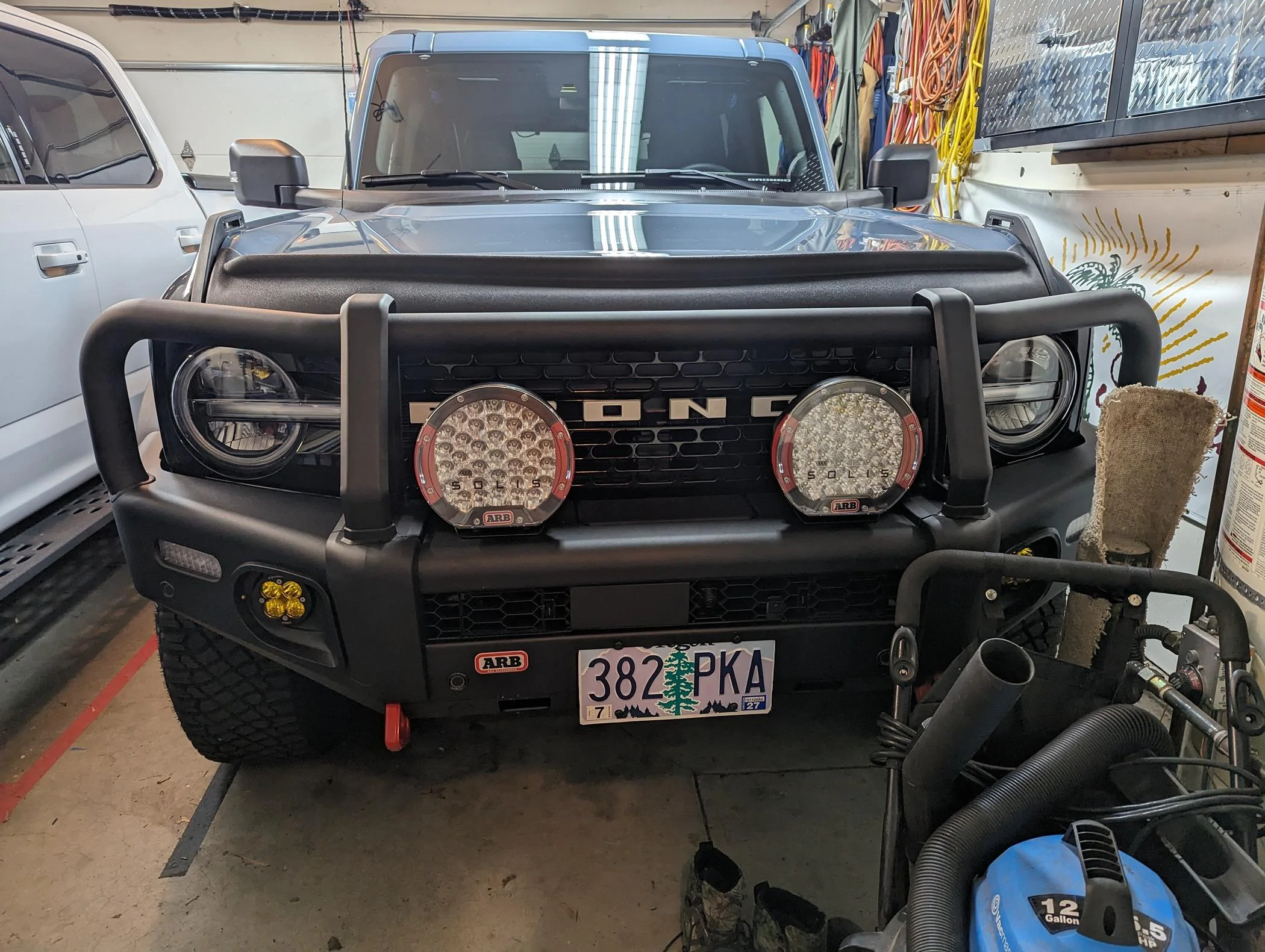 Ford Bronco ARB Summit bumper installed 5/20/2024. PXL_20230908_222323263
