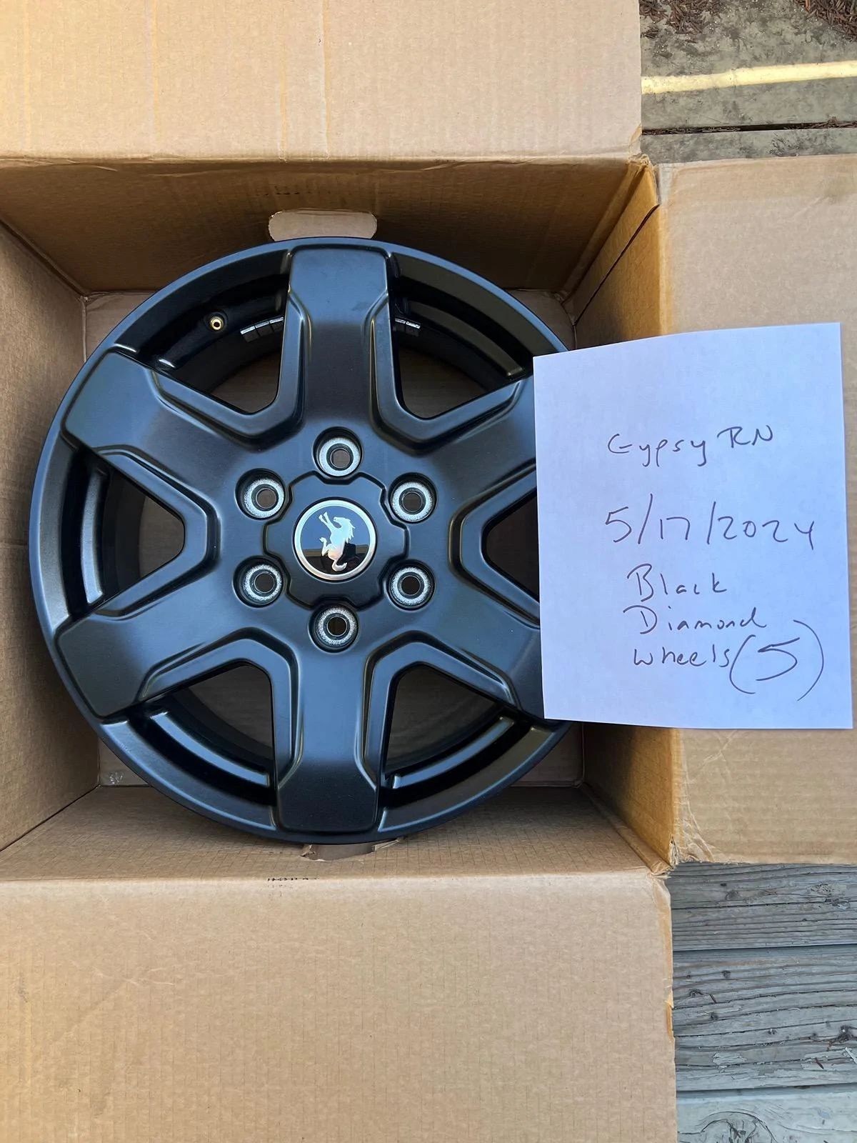 Ford Bronco $200 Black Diamond Wheels IMG_3131