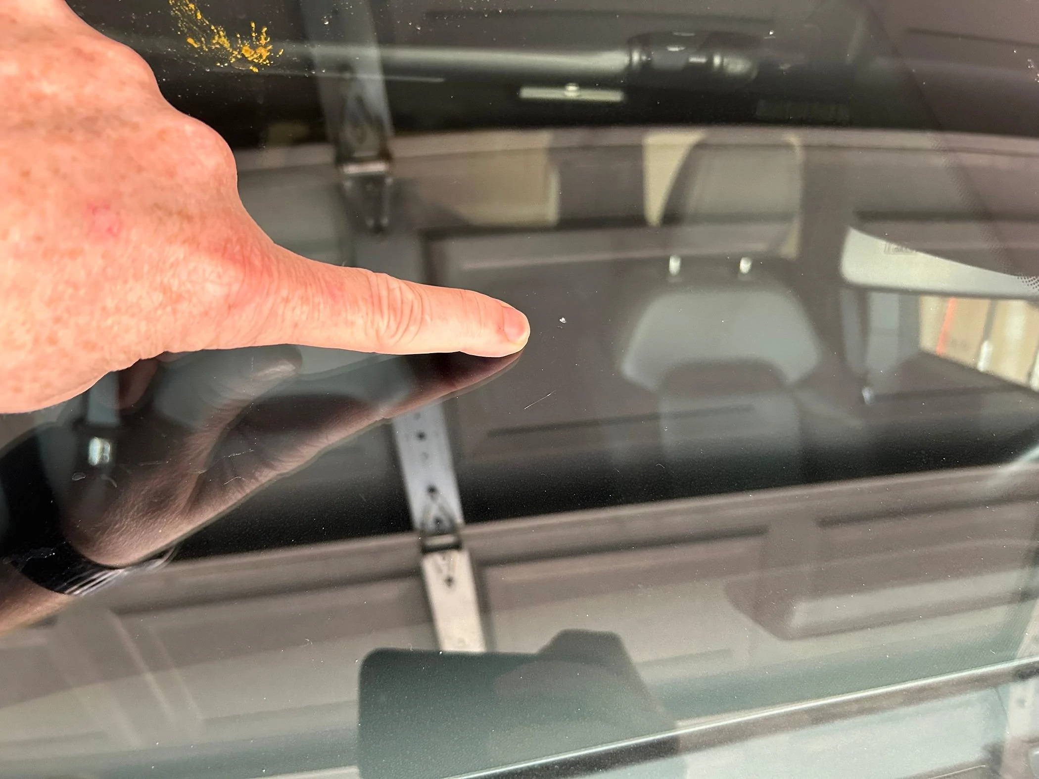 Ford Bronco Windshield repair advice IMG_2629
