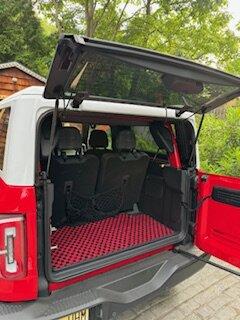 Ford Bronco Cocomat cargo mat red