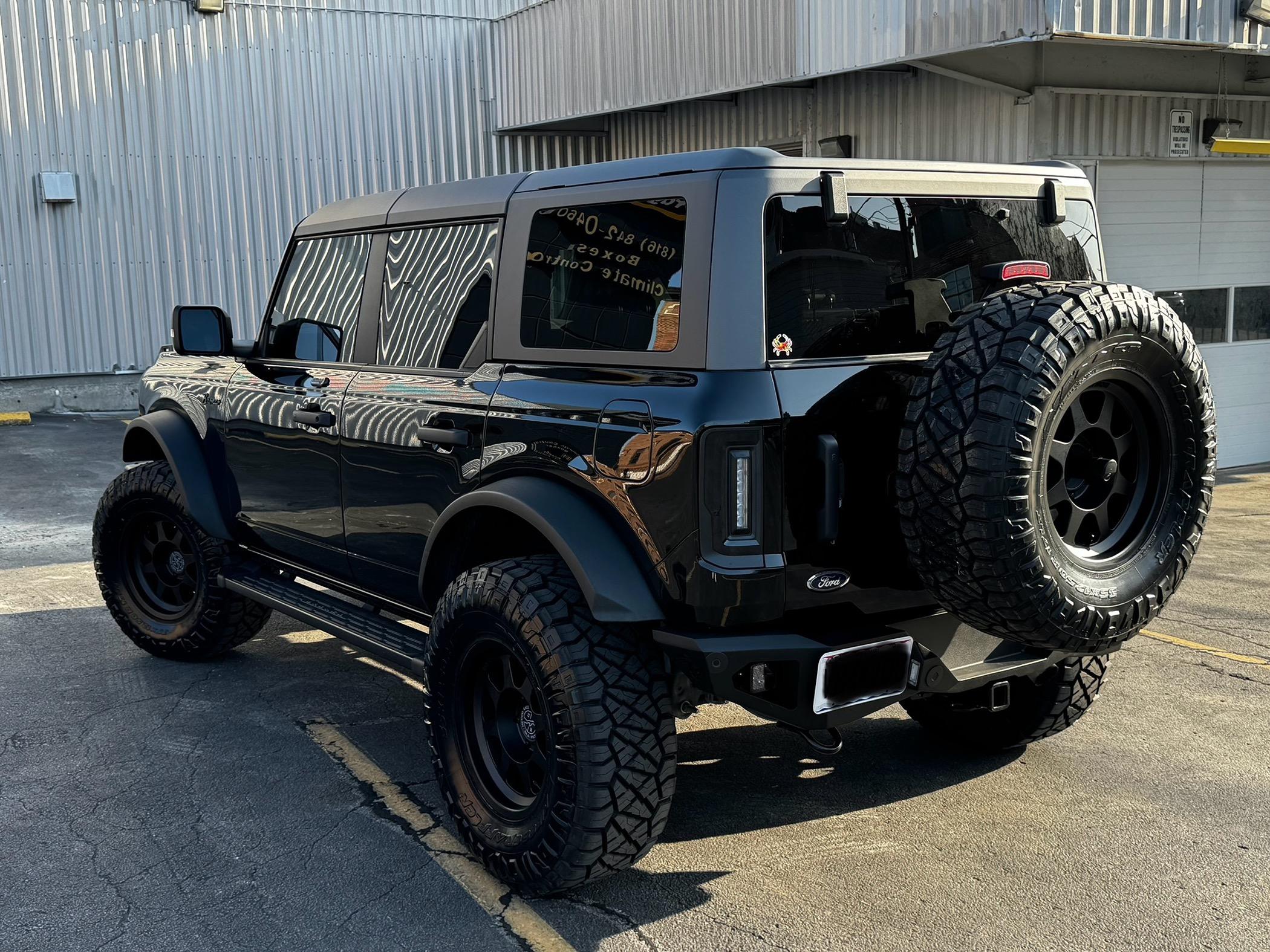 Ford Bronco Wildtrak Build - Black Beauty IMG_1510