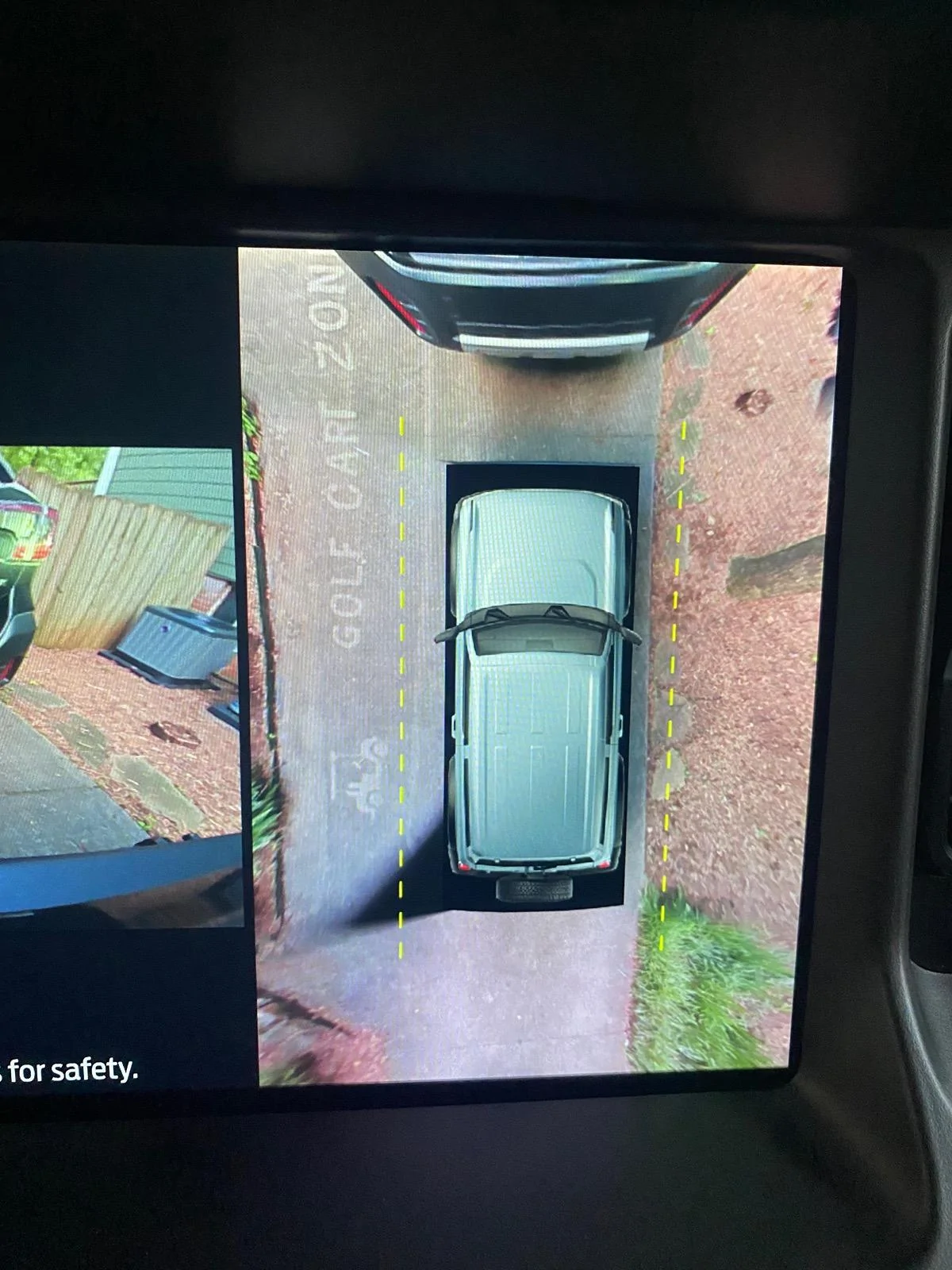 Ford Bronco 360 Camera Blind/Black triangle IMG_7640