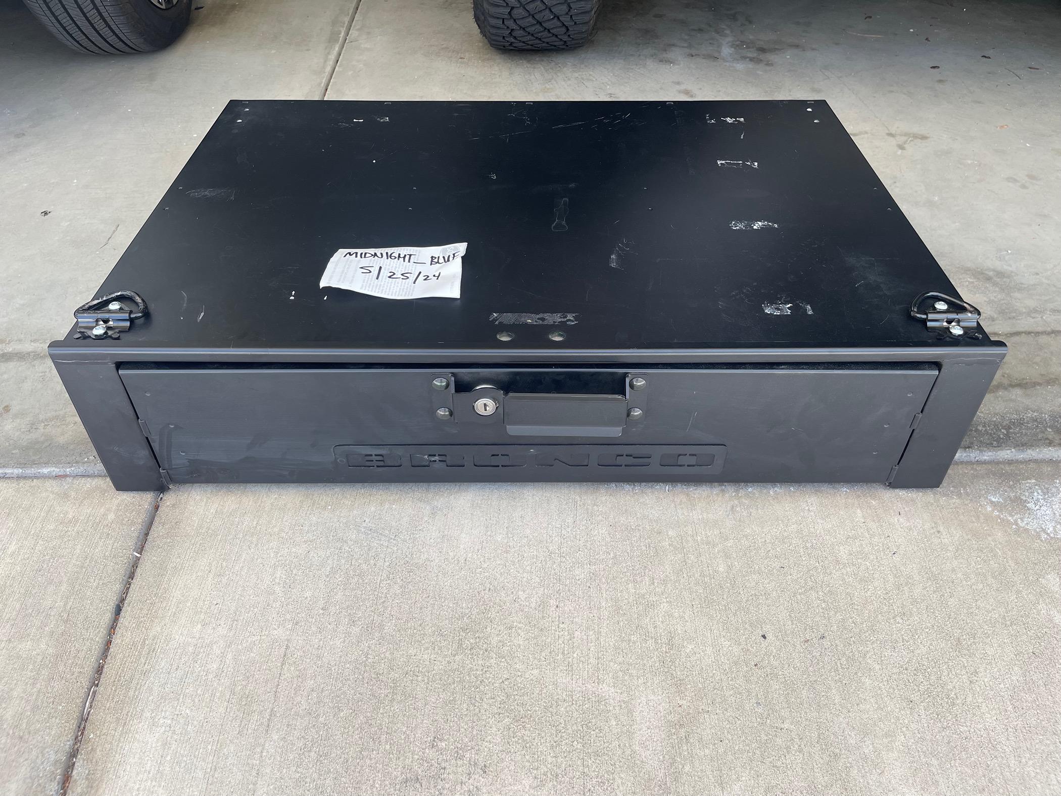 Ford Bronco FREE BRONCO CARGO AREA SECURITY DRAWER IMG_8125