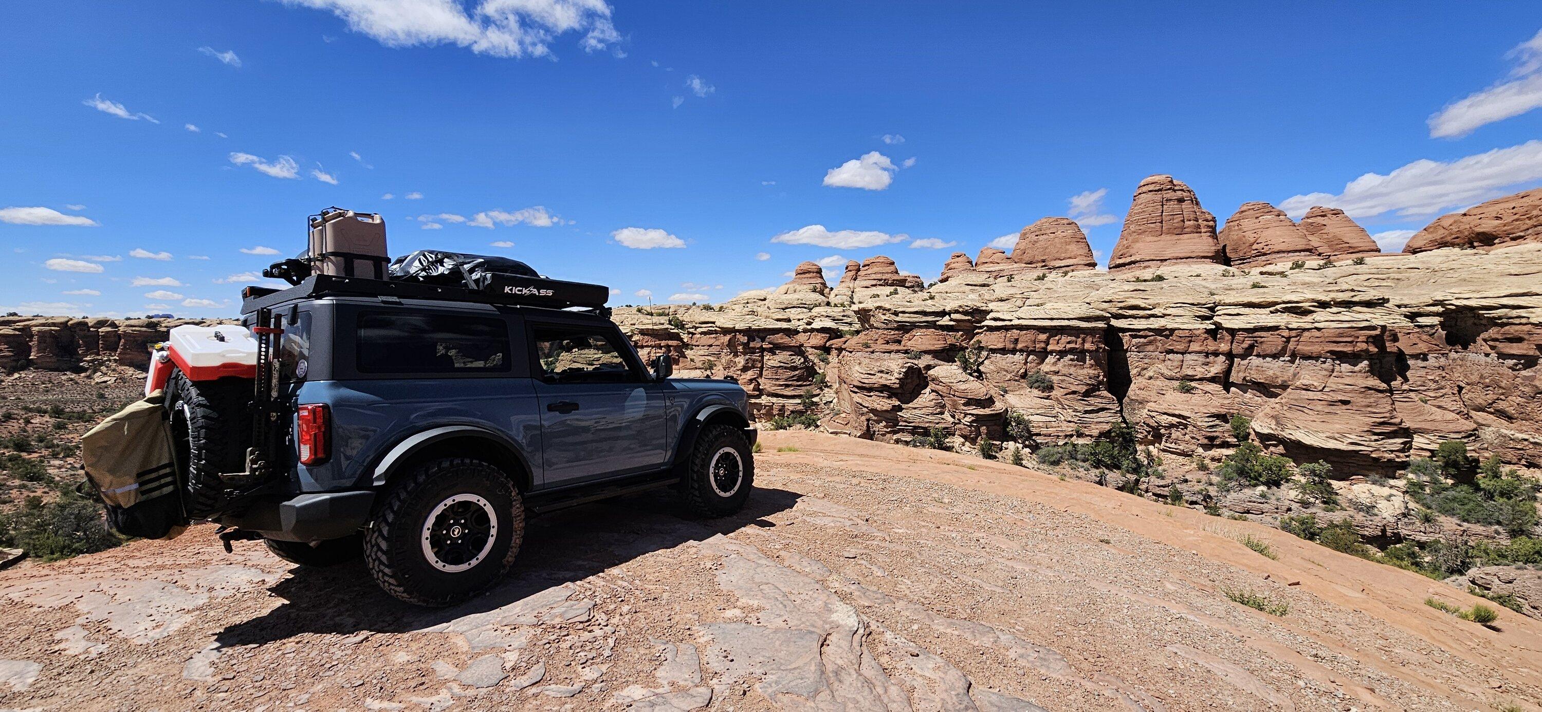 Ford Bronco 12 Day MOAB Visit:  Canyonlands Trifecta Backcountry Trip 20240506_145547