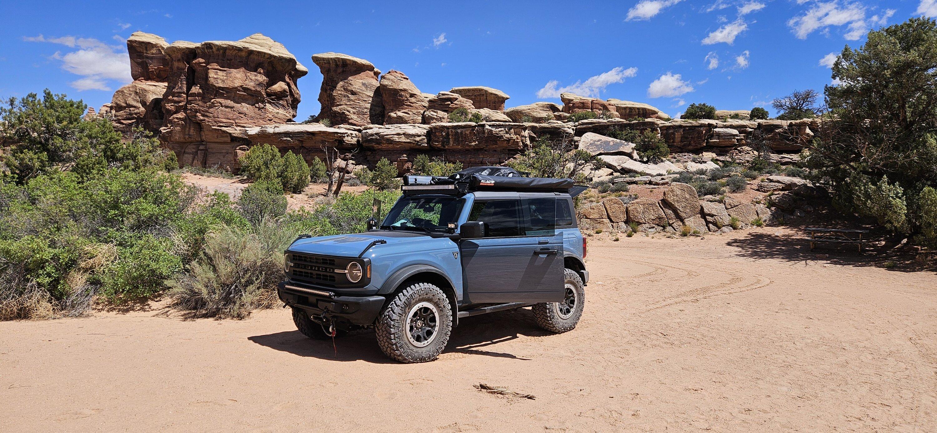 Ford Bronco 12 Day MOAB Visit:  Canyonlands Trifecta Backcountry Trip 20240507_121001