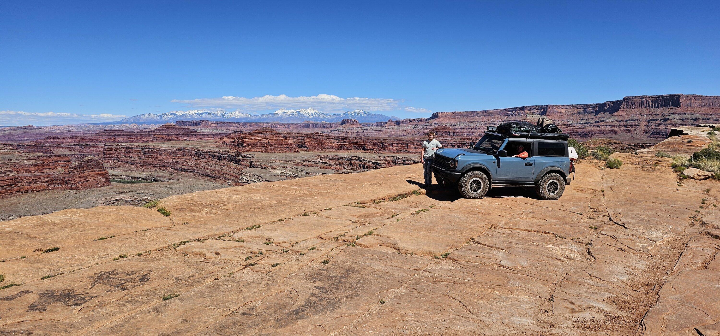 Ford Bronco 12 Day MOAB Visit:  Canyonlands Trifecta Backcountry Trip 20240508_153150