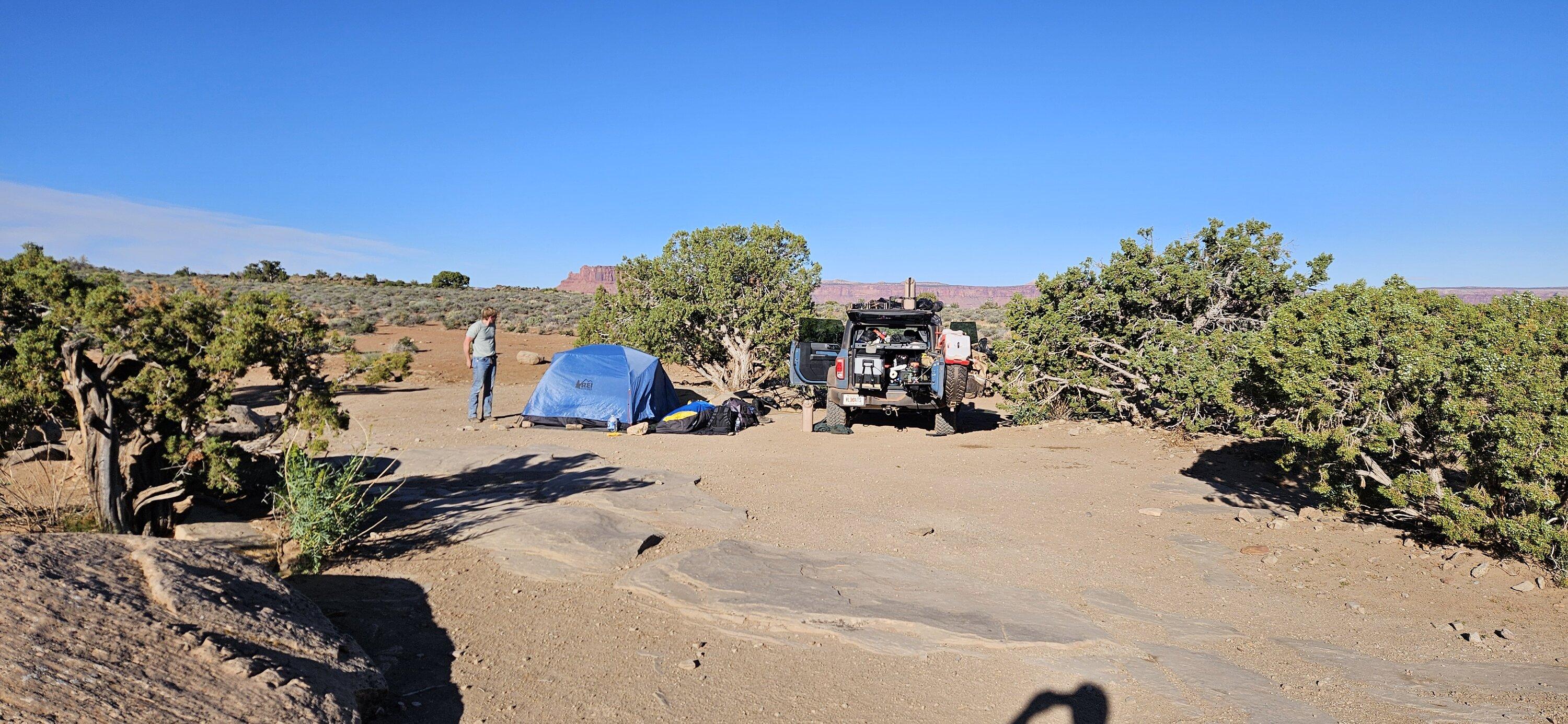 Ford Bronco 12 Day MOAB Visit:  Canyonlands Trifecta Backcountry Trip 20240509_080648