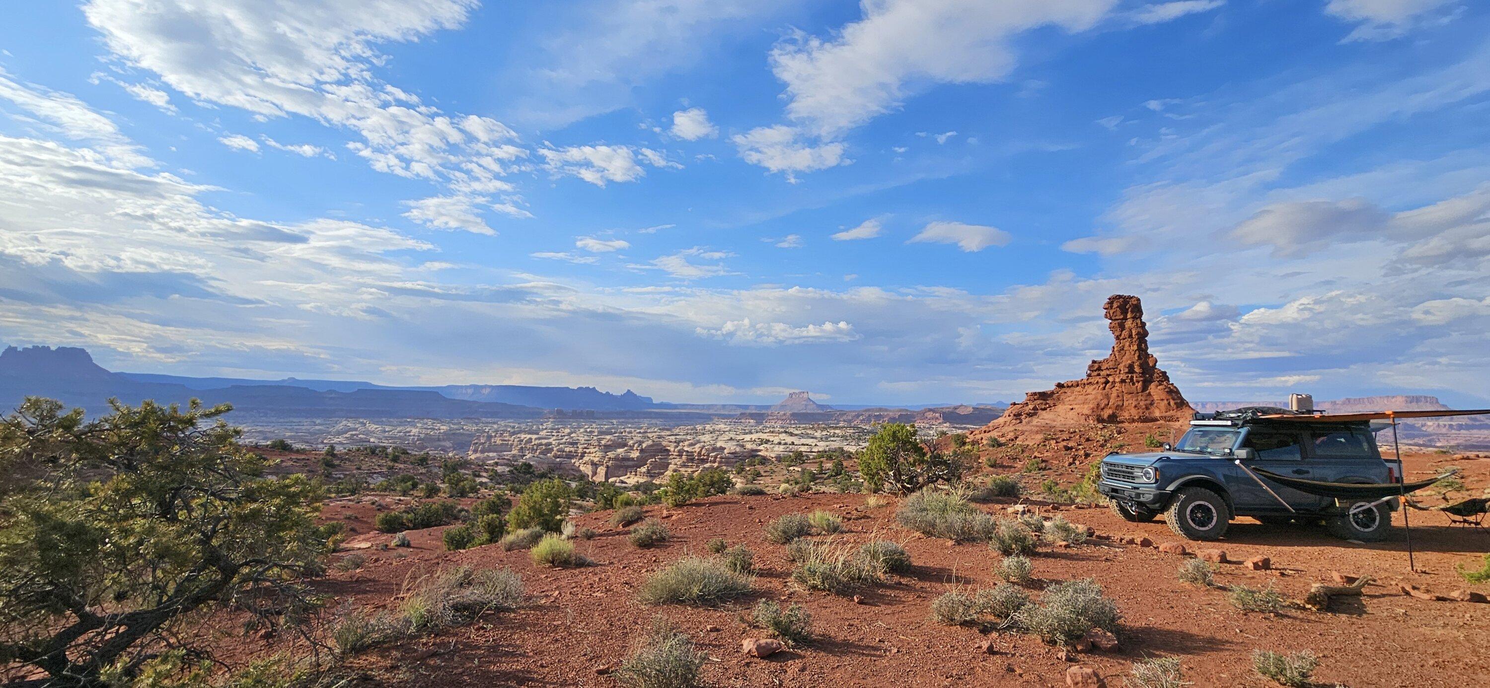 Ford Bronco 12 Day MOAB Visit:  Canyonlands Trifecta Backcountry Trip 20240511_183022