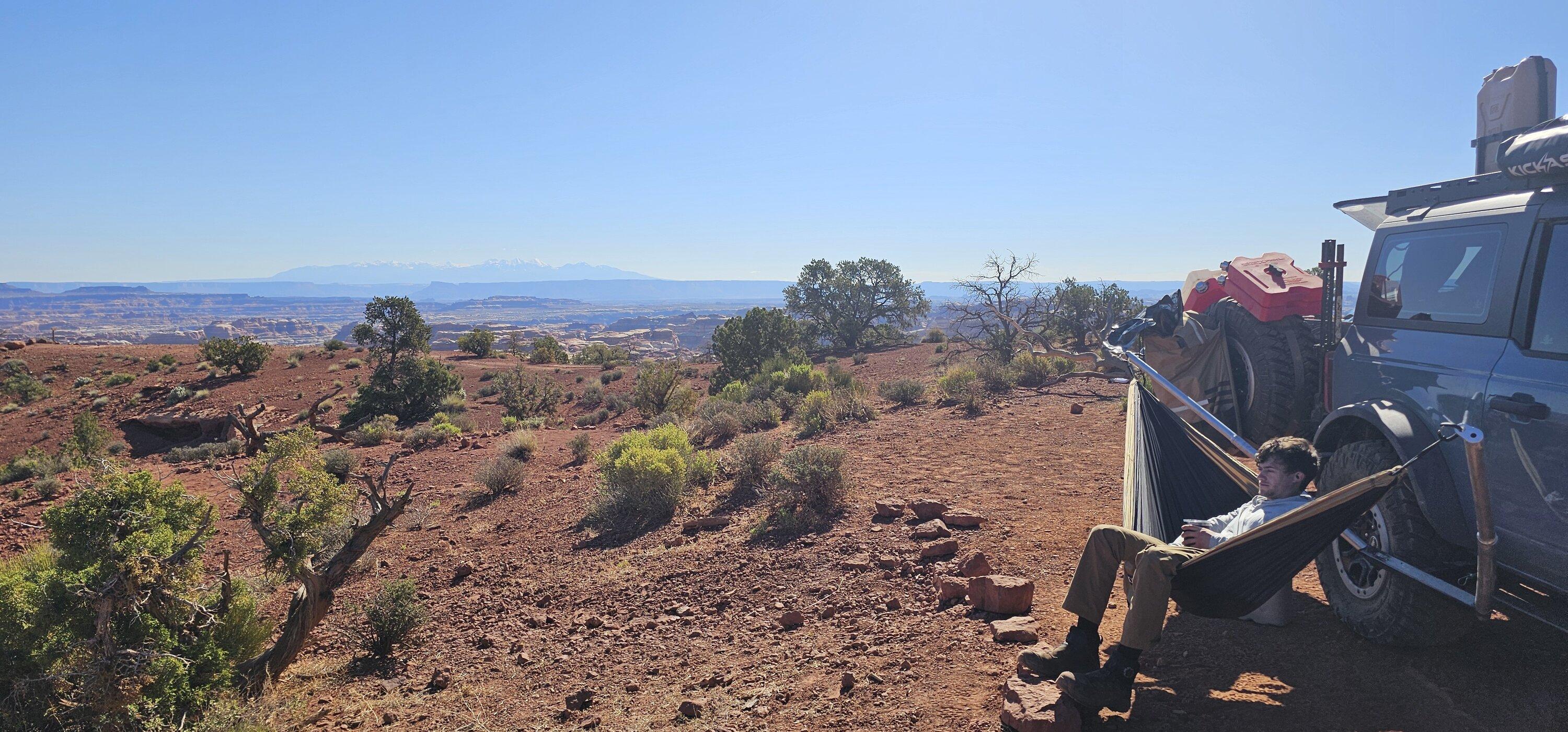 Ford Bronco 12 Day MOAB Visit:  Canyonlands Trifecta Backcountry Trip 20240512_093115