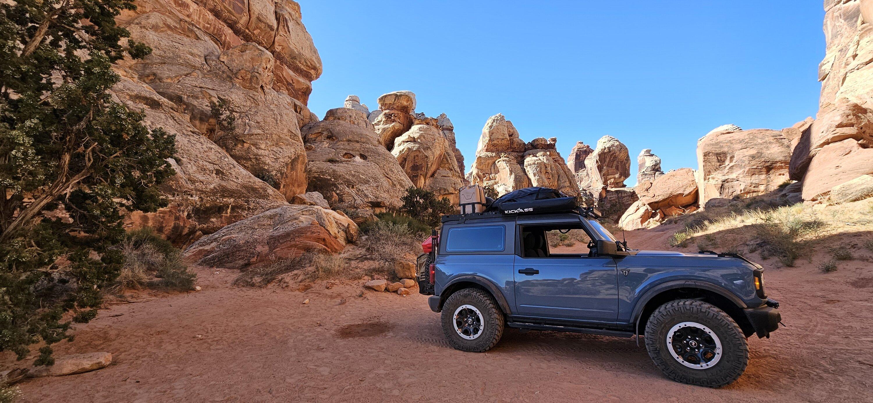 Ford Bronco 12 Day MOAB Visit:  Canyonlands Trifecta Backcountry Trip 20240513_090512