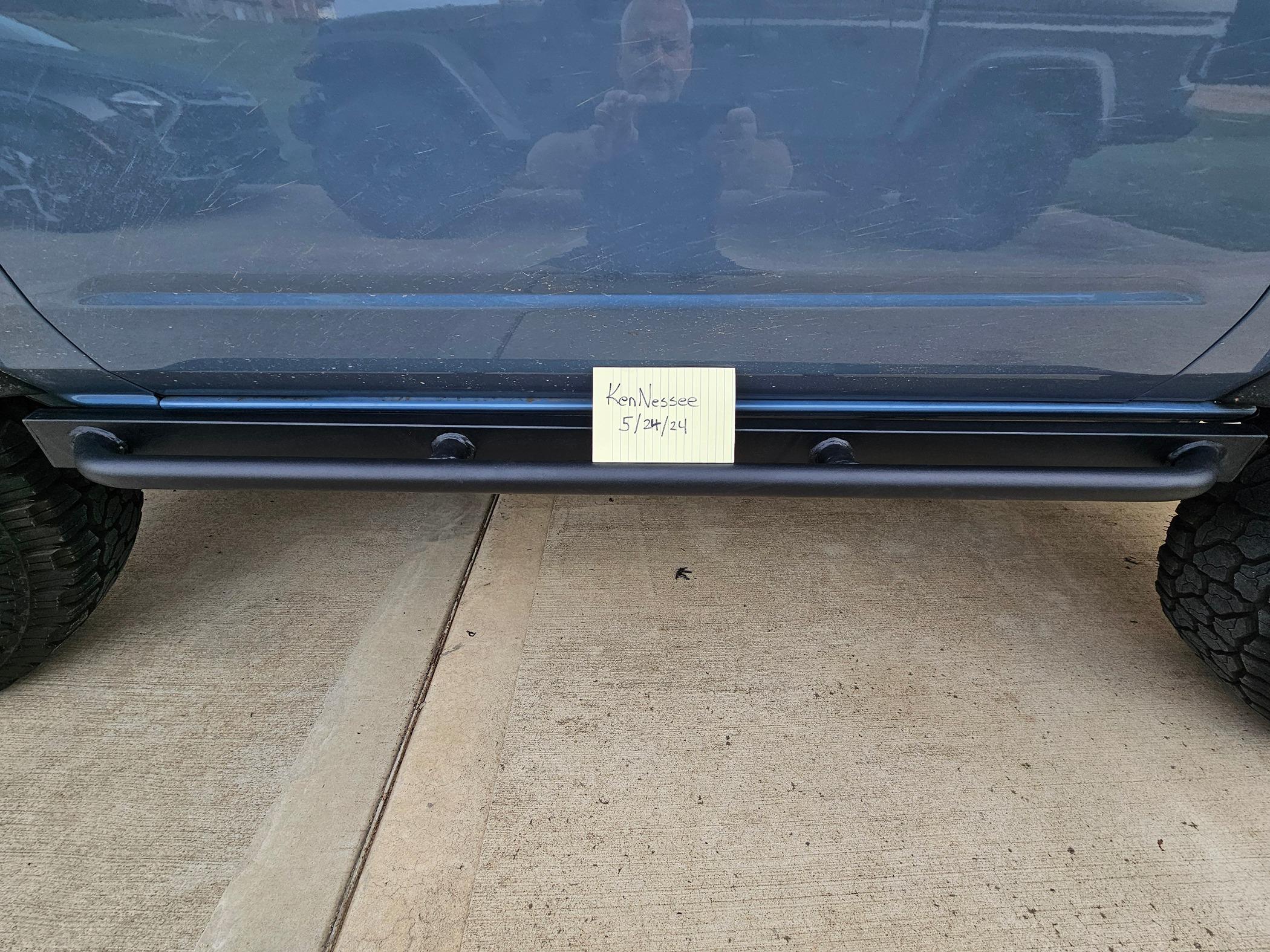 Ford Bronco Barricade Rocker Guards 2 door $125 20240526_081016
