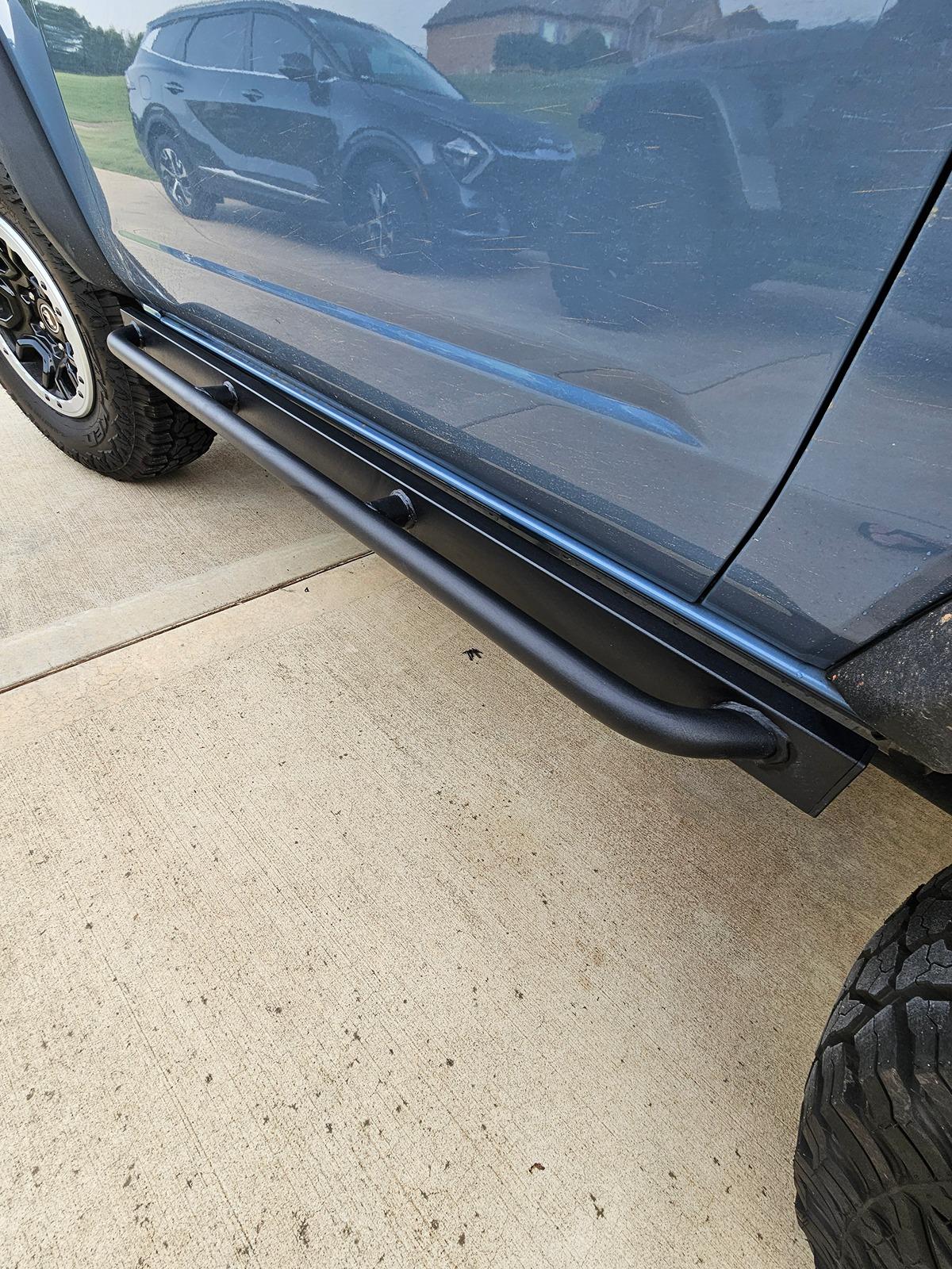 Ford Bronco Barricade Rocker Guards 2 door $125 20240526_080943