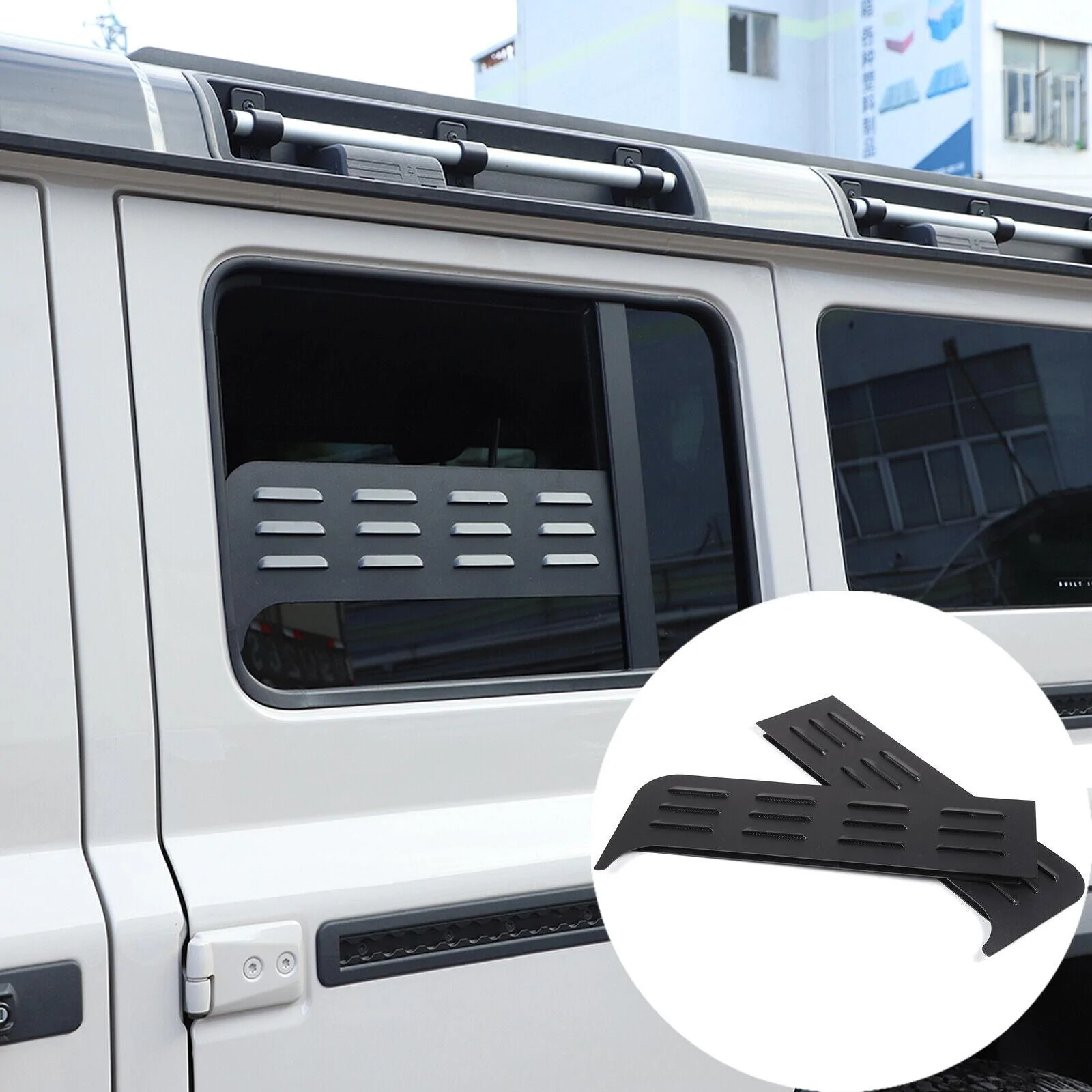 Ford Bronco Ventilation Grille/ Panel rear side windows s-l1600