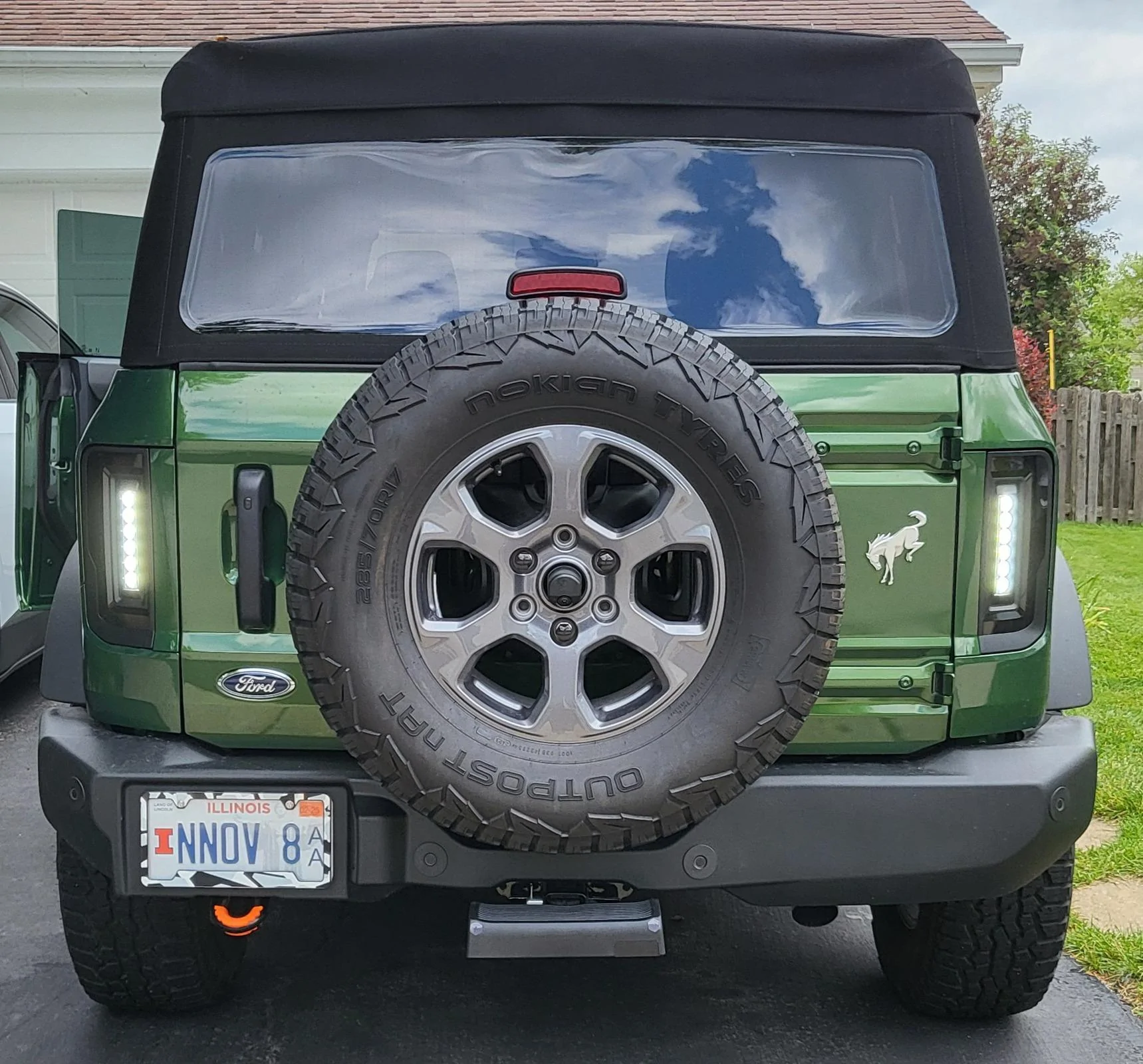 Ford Bronco Oracle Tail Light issue / no backup light 20240527_123350