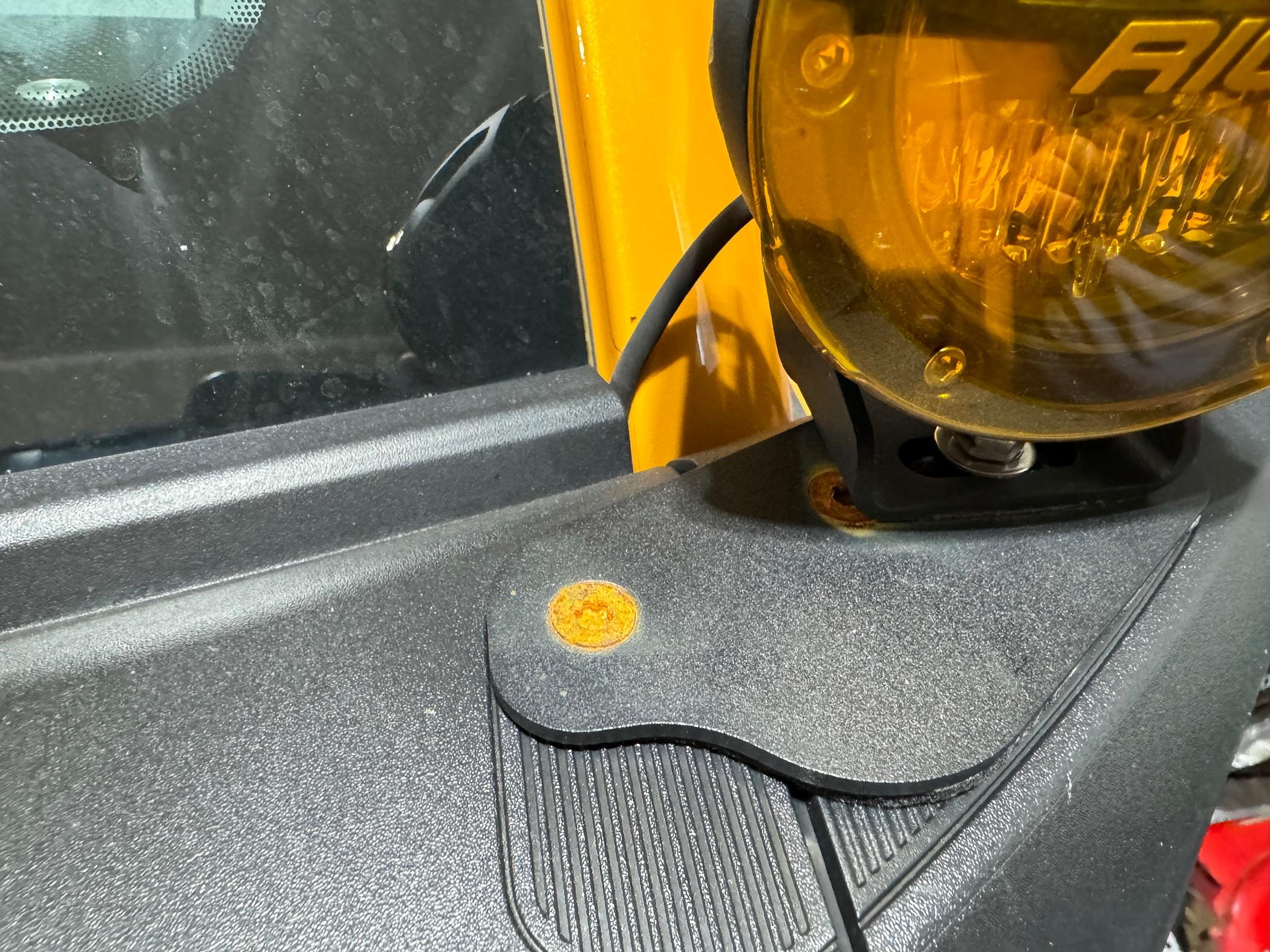 Ford Bronco Ford Performance Rigid Mirror Lights IMG_2762