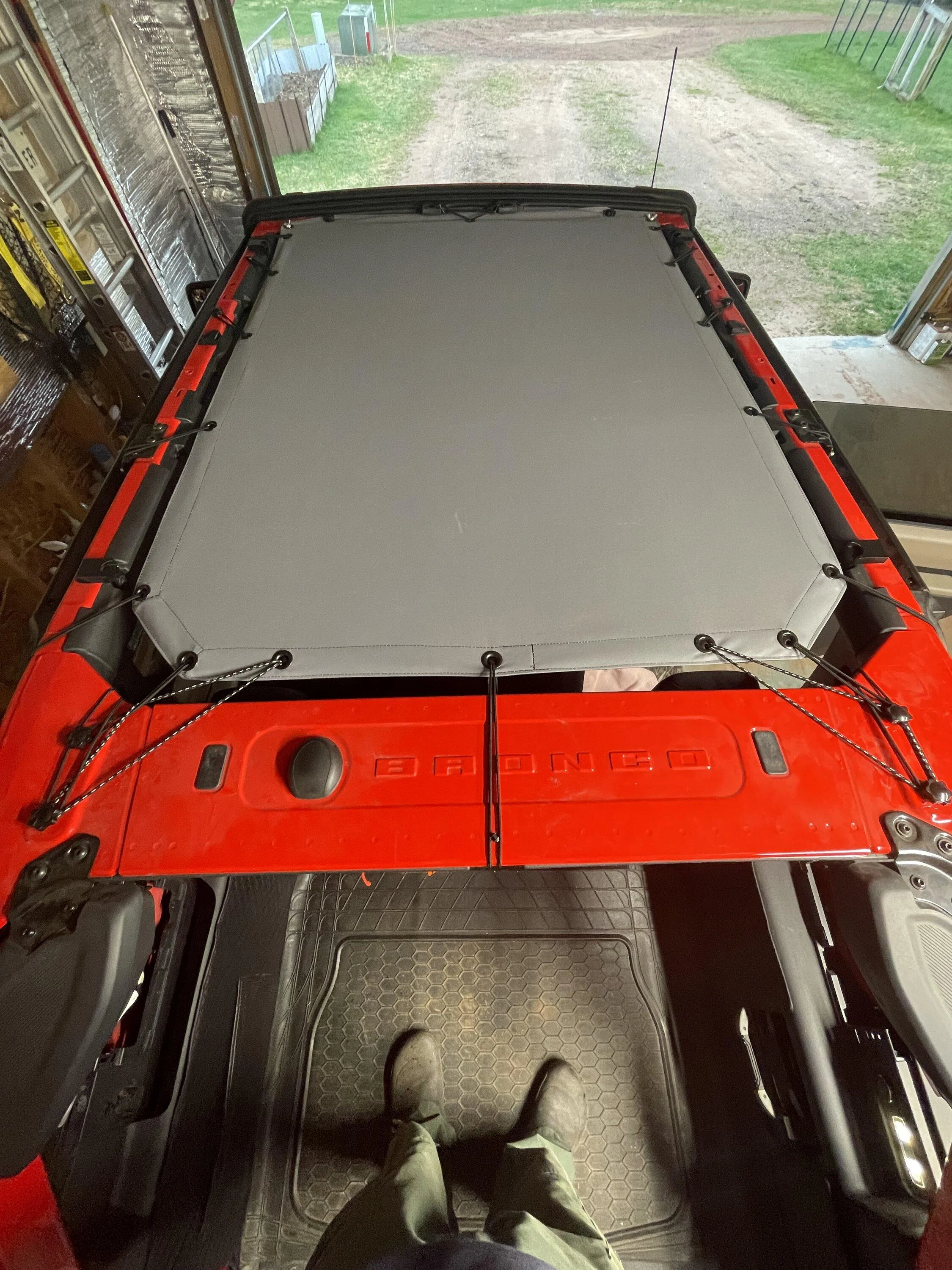 Ford Bronco Canvas bronco bikini top $250 IMG_6750