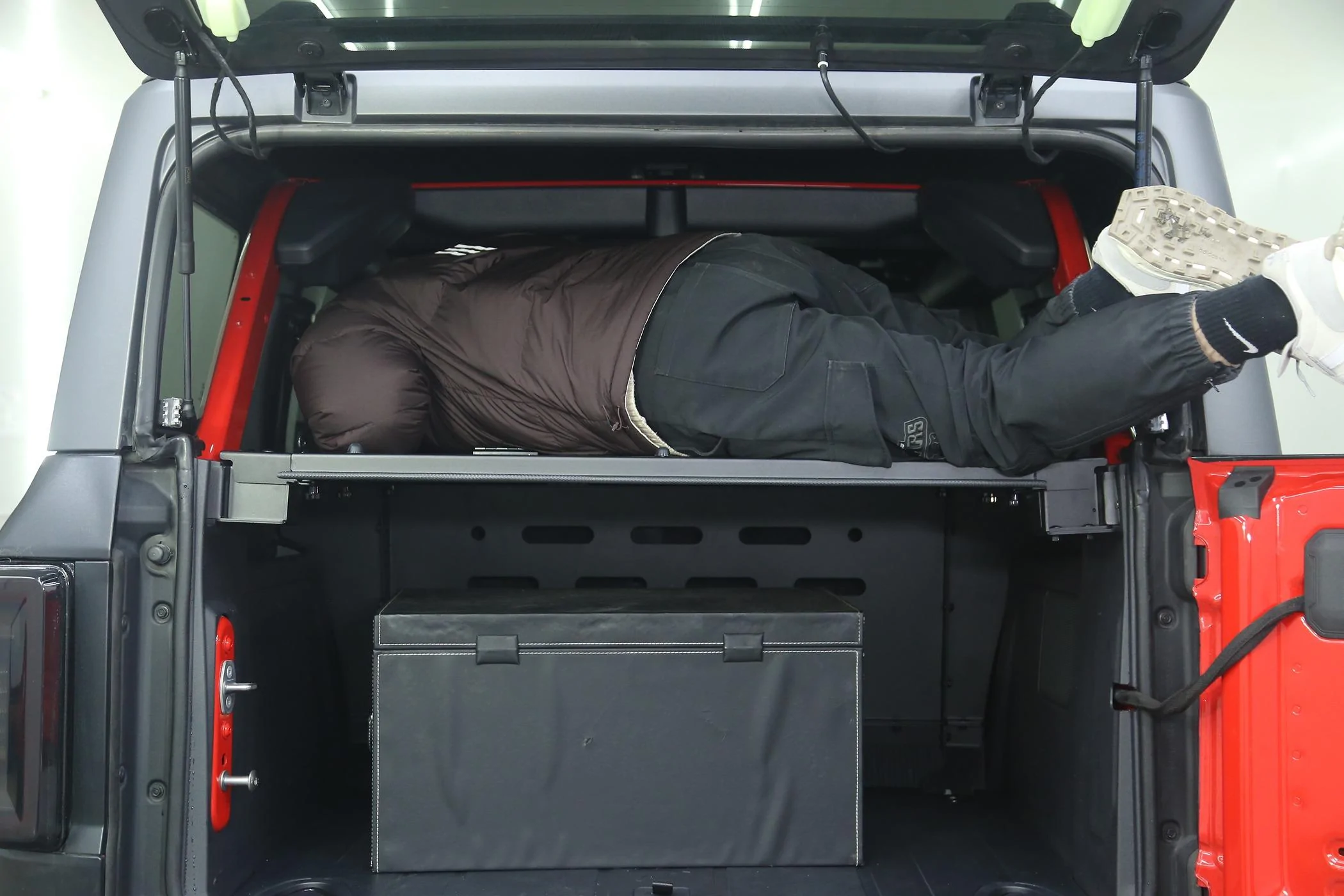 Bronco Raptor Rear Cargo New Product Release: Mabett Rear Cargo Lockable Rack Basket Available ...