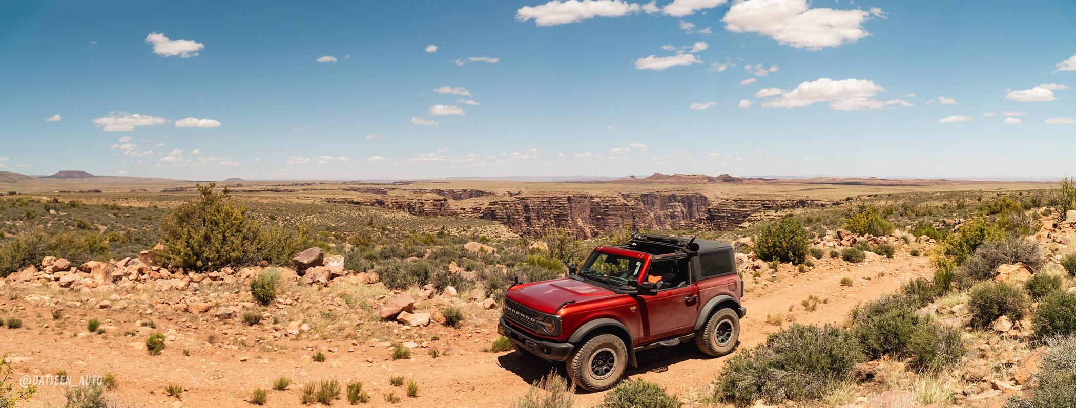 Ford Bronco Red Bandit's Memorial Weekend -> Mojave Road -> Grand Canyon -> Sedona DSC08560-Pano
