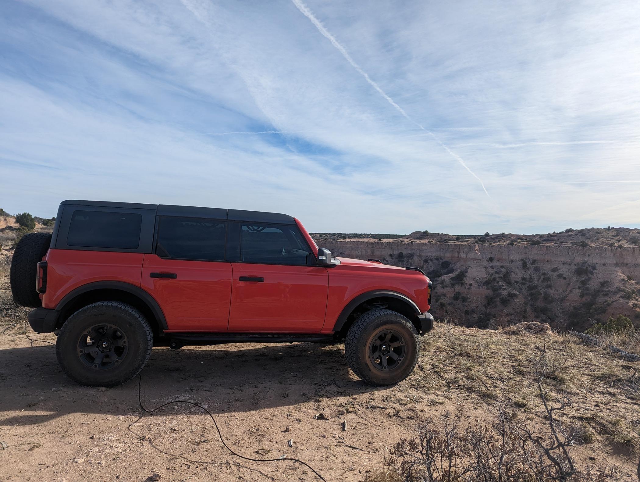 Ford Bronco Eibach Pro Lift Kit Springs now available for Badlands Non-Sasquatch Broncos PXL_20240303_152755683