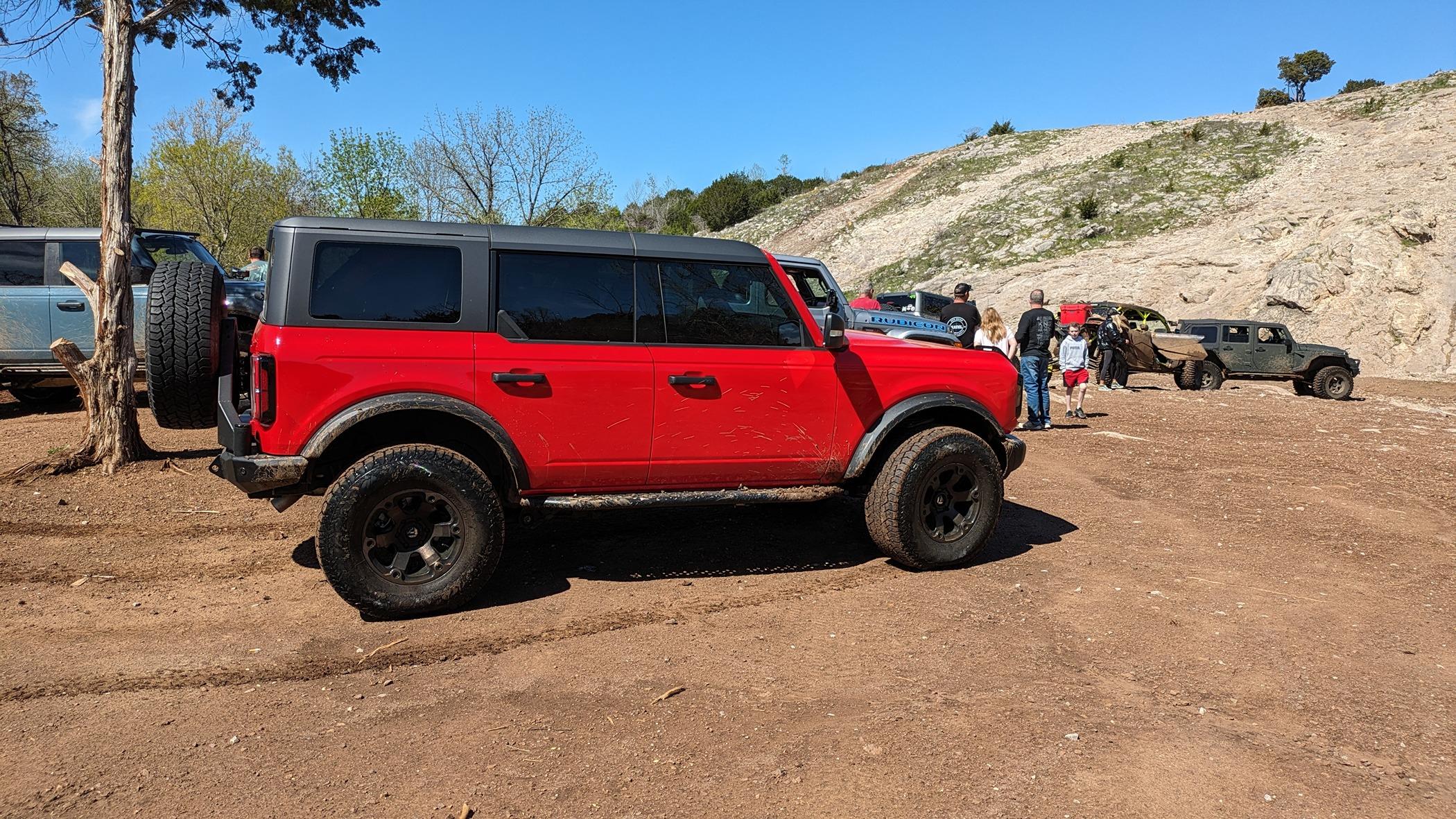 Ford Bronco Eibach Pro Lift Kit Springs now available for Badlands Non-Sasquatch Broncos PXL_20240407_163002890