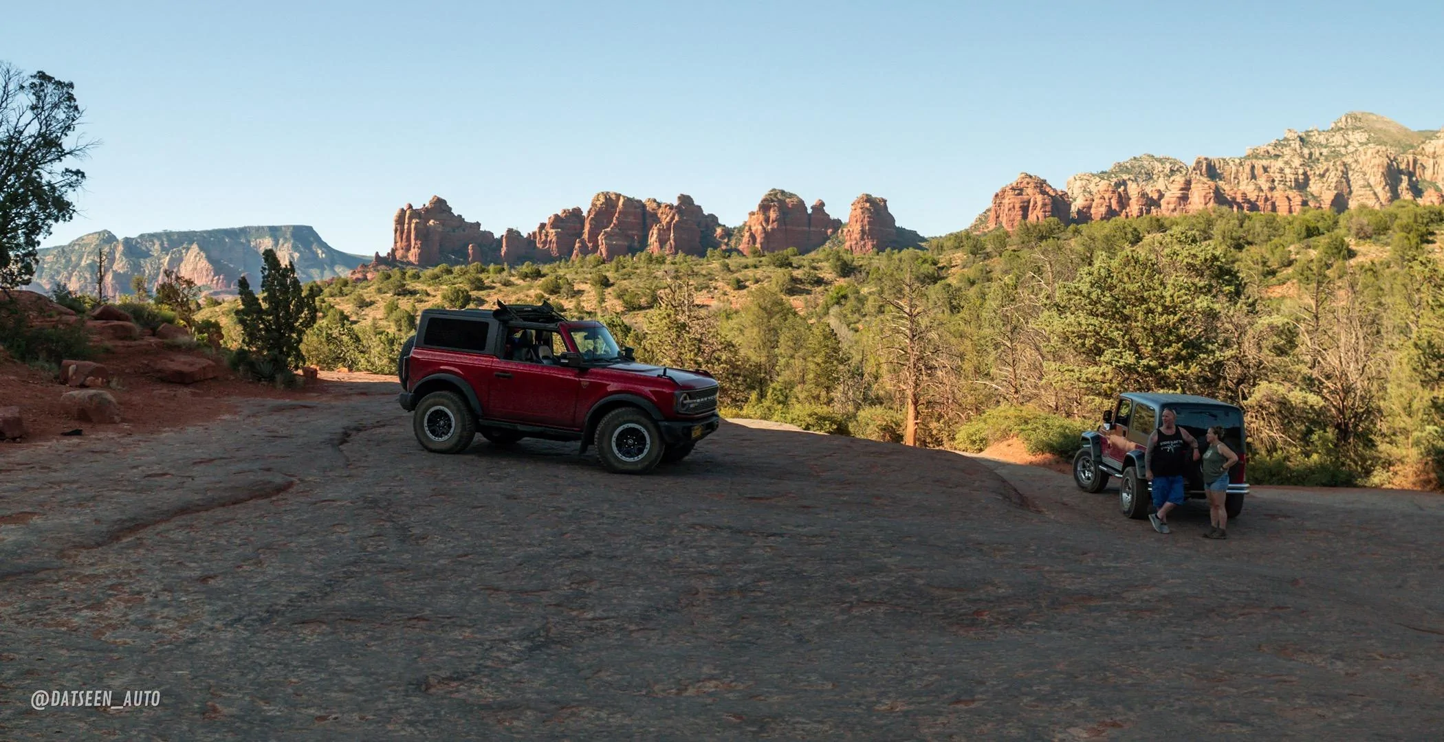 Ford Bronco Red Bandit's Memorial Weekend -> Mojave Road -> Grand Canyon -> Sedona DSC08584-Pano-2