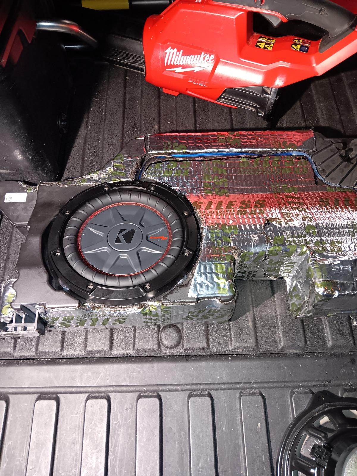 Ford Bronco 2022 B@O sub upgrade 1000003279