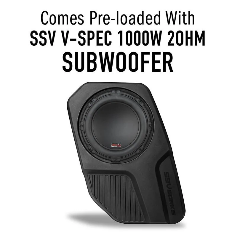 Ford Bronco NOW AVAILABLE! The SSV Rear Subwoofer Enclosure Add-On for your 4-Door Bronco! 6ec16b6c-bb31-444a-9e5f-96b639d3e1d4