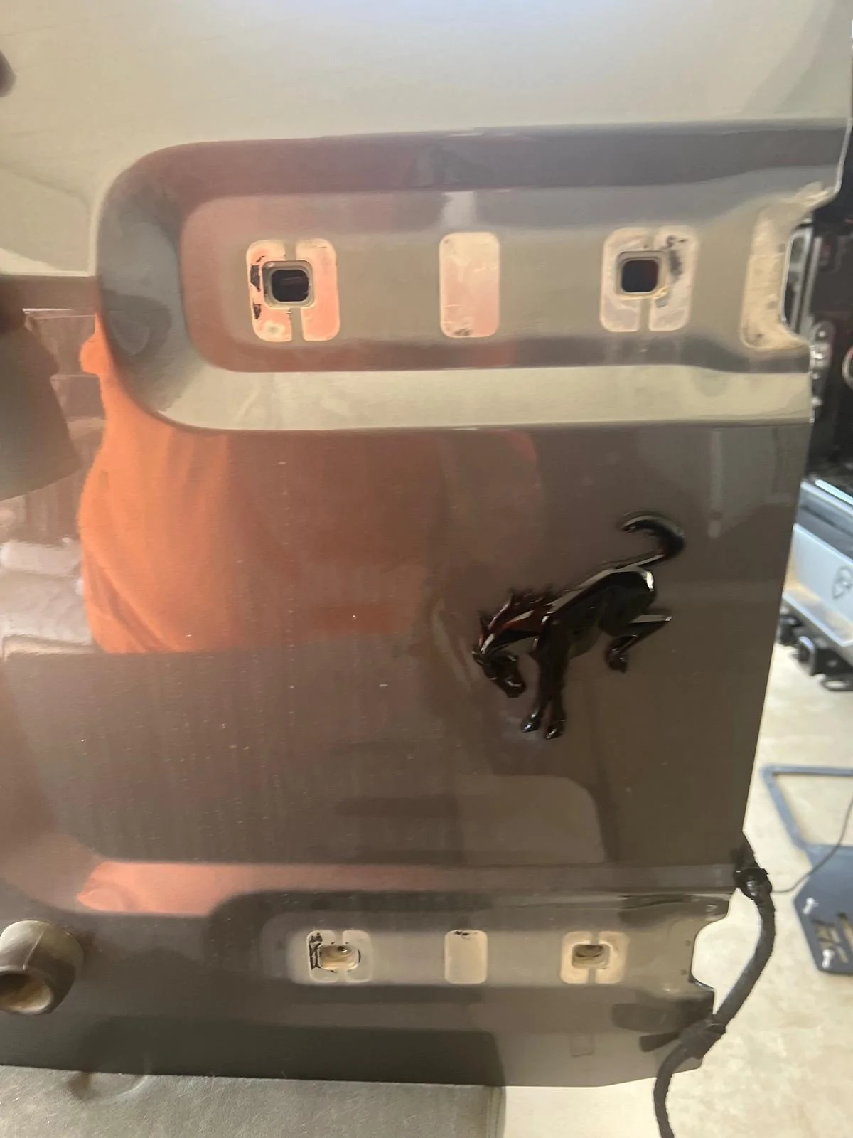 Ford Bronco Tailgate reinforcement issues imag