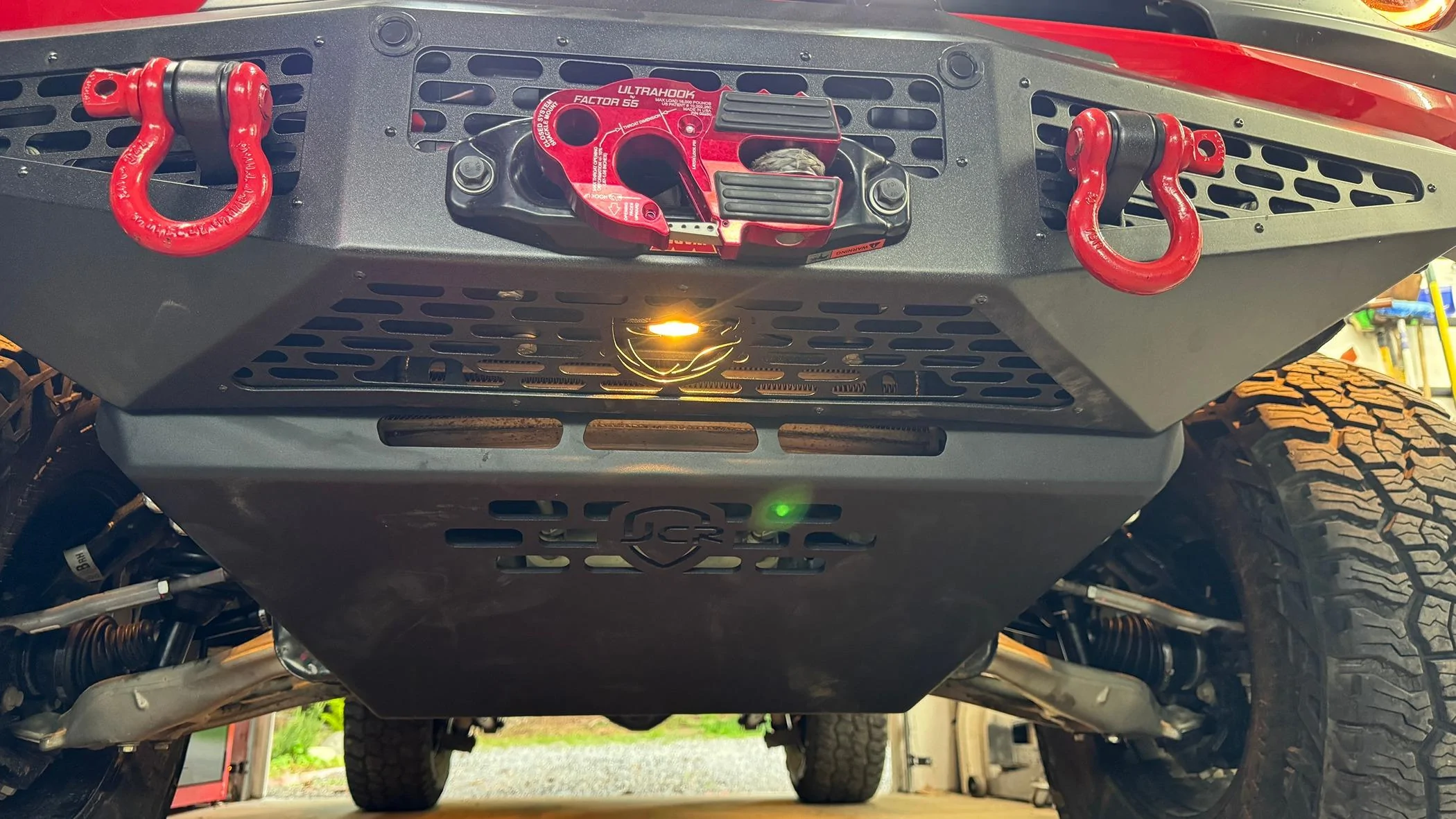 Ford Bronco Winch front bumper IMG_2889