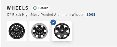 Ford Bronco Black Diamond Wheels look so good... 1605991781130
