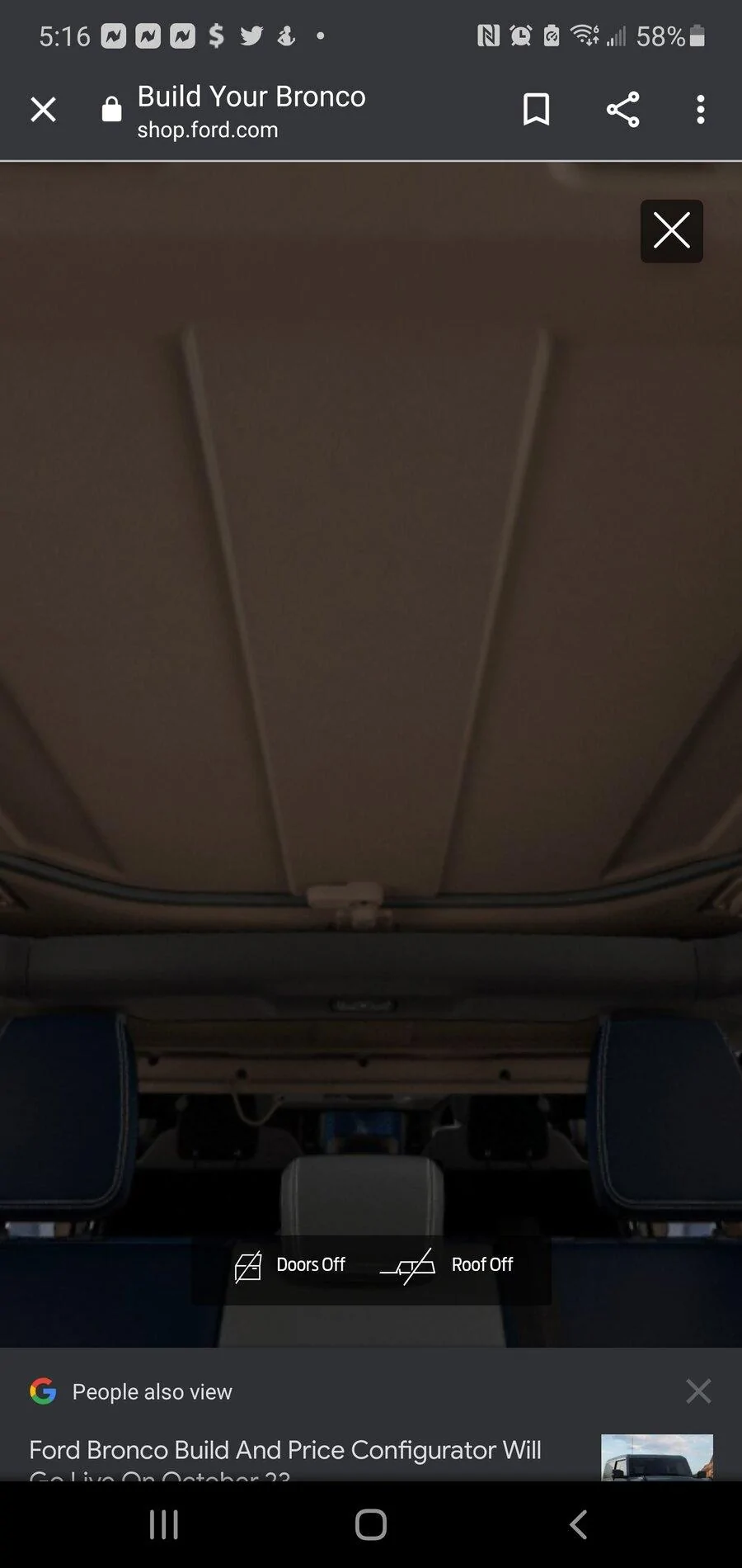 Ford Bronco What is this on the interior roof? Screenshot_20201122-171604_Chrom
