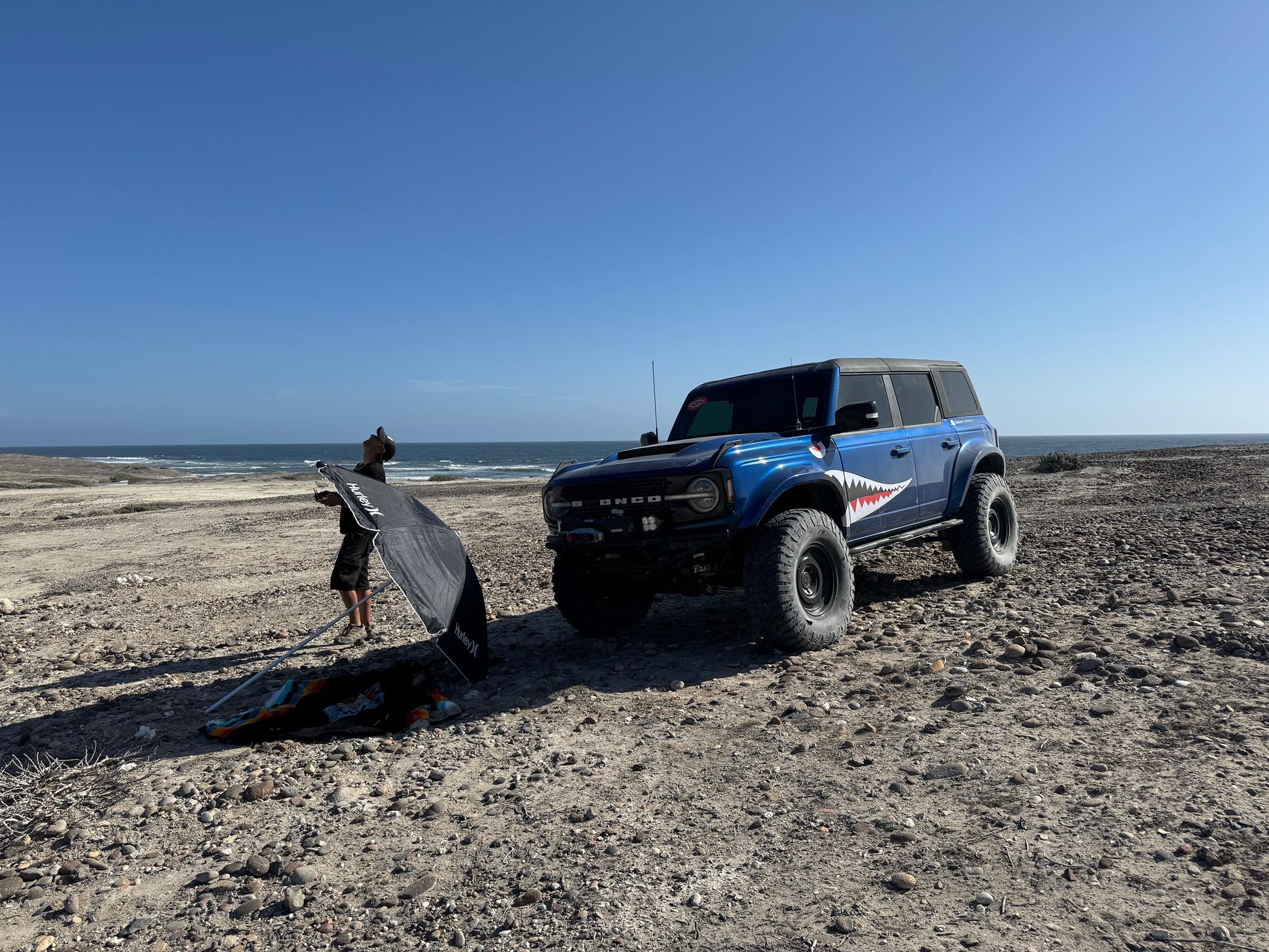 Ford Bronco We used a Bronco Raptor as our chase vehicle in Baja Race IMG_0994