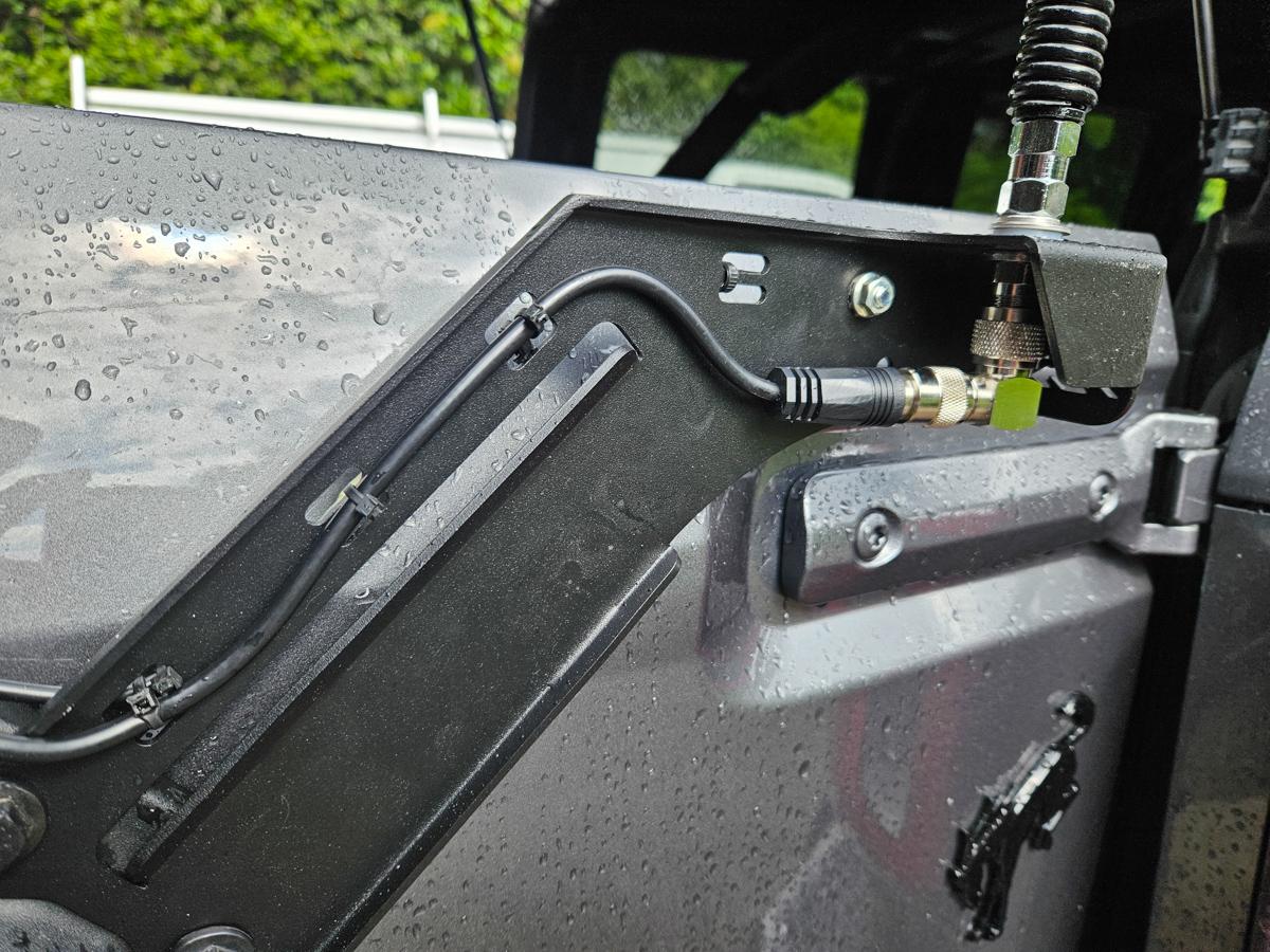 Ford Bronco Cobra 75 All Road CB Radio Install 20240518_163252